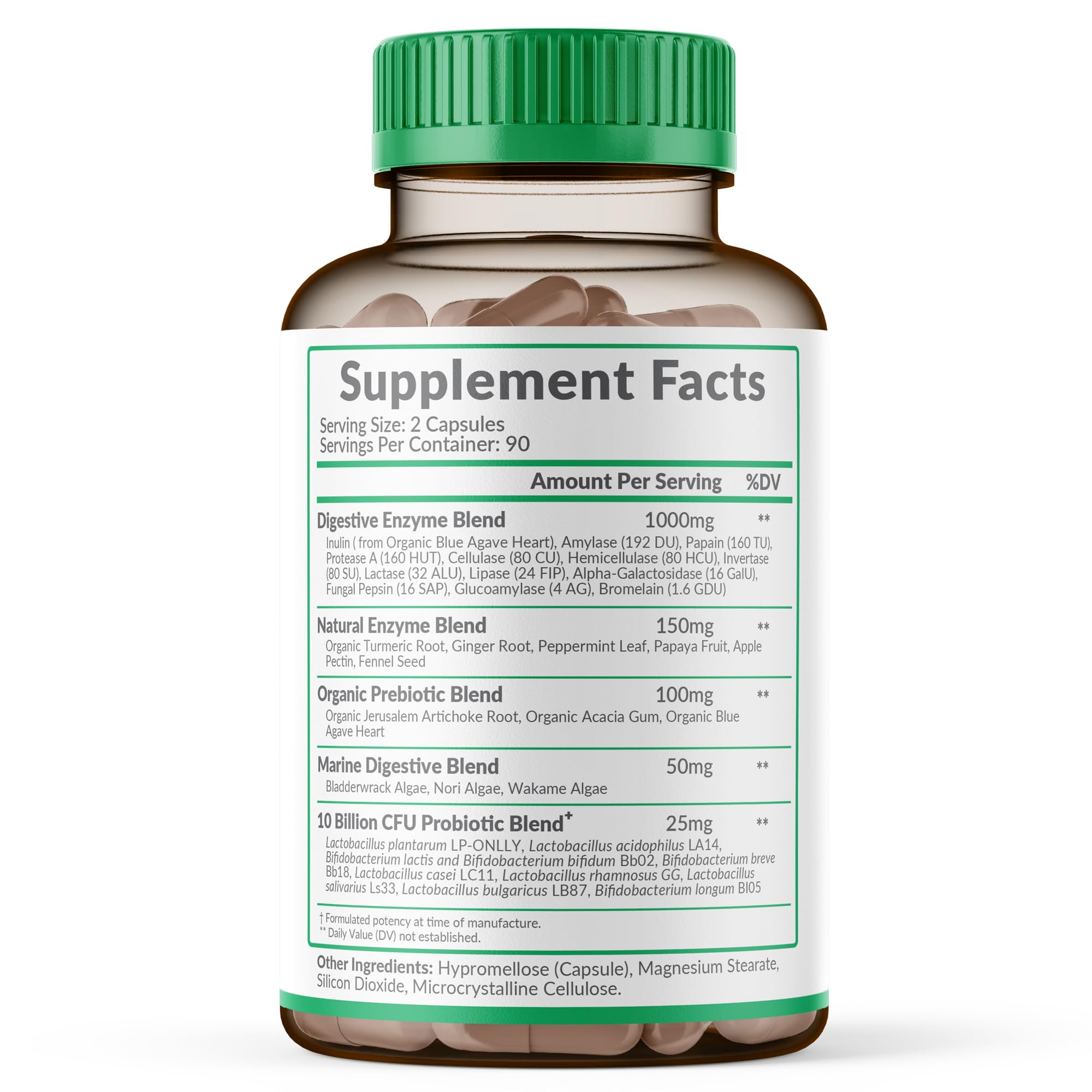 Wholesome Wellness Digestive Enzymes 1000MG Plus Prebiotics & Probiotics Supplement, 180 Capsules, Organic Plant-Based Vegan Formula for Digestion Wholesome Wellness buy supplements canada