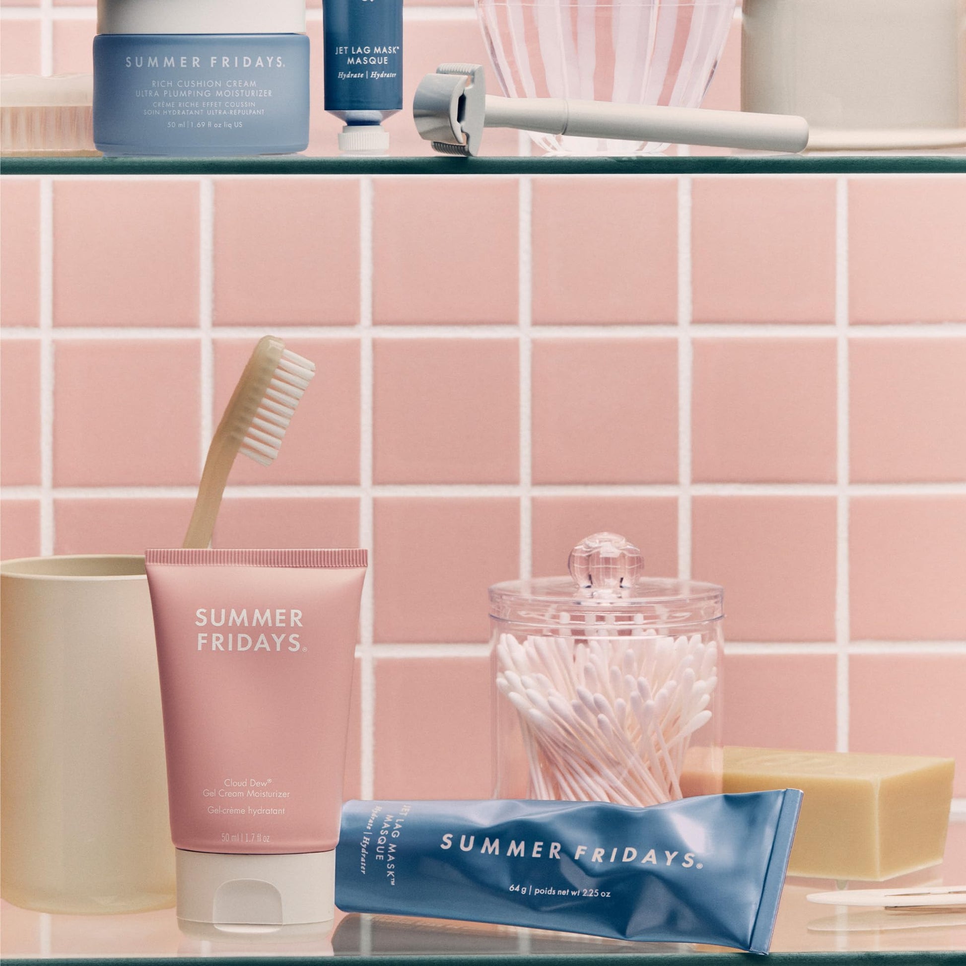 Summer Fridays Rich Cushion Face Cream - Ultra Plumping Barrier Repair Cream + Makeup Primer - Infuses Skin with Rich Hydration from Glycerin + Squalane - Non-Comedogenic + Fragrance-Free (1.69 Oz) Summer Fridays buy supplements canada