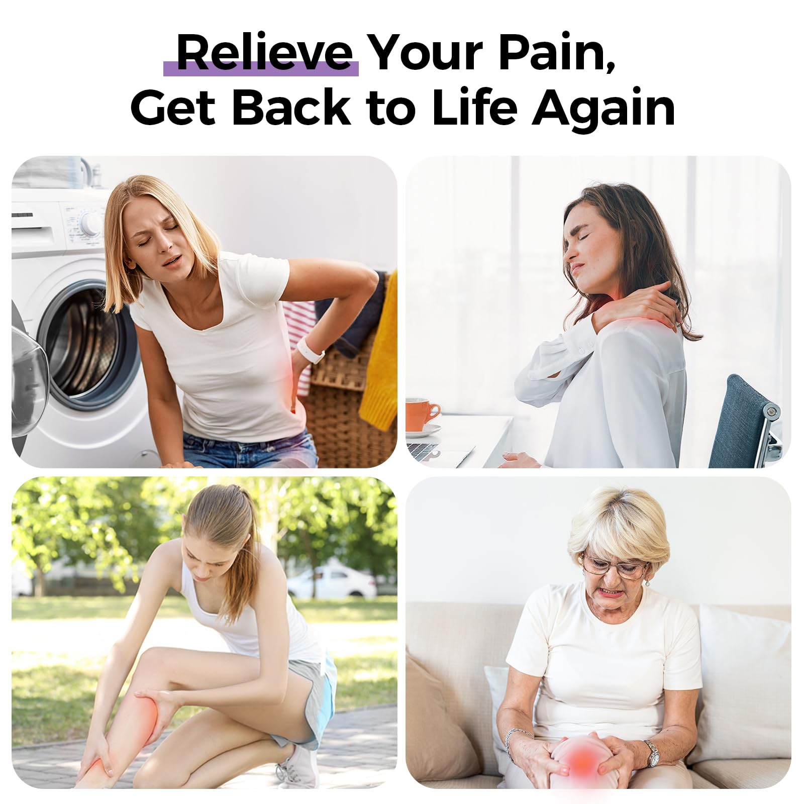 AUVON Max Strength Lidocaine Pain Relief Roll-On with Lavender Essential Oil, No Mess Applicator, Quick Absorbing to Numb & Soothe Pain Relief for Knees, Shoulders, 2.5 Oz, 2 Packs AUVON buy supplements canada