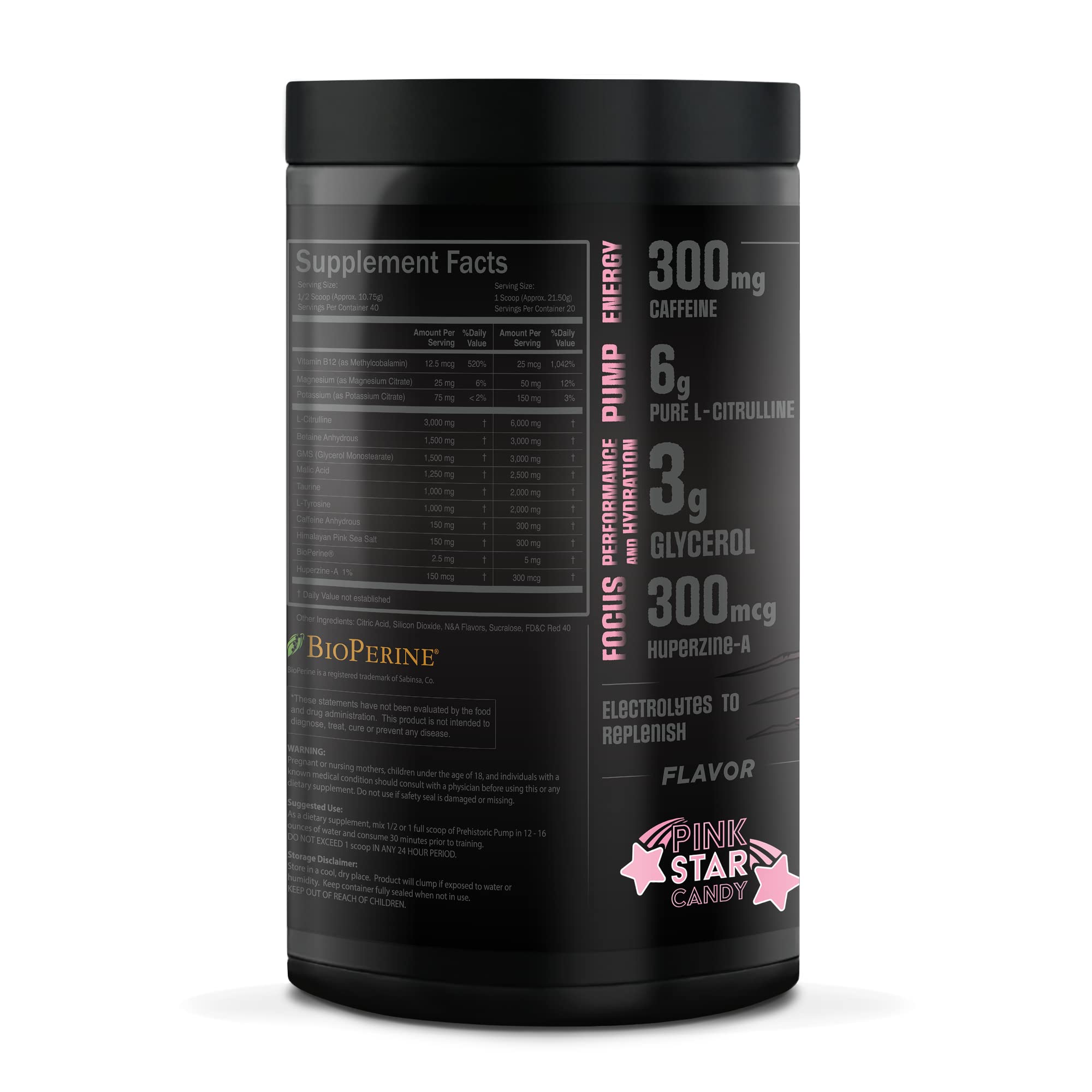Natty Labs Prehistoric Pump Pre Workout - Preworkout Energy Supplement · 300mg Caffeine Natty Labs buy supplements canada