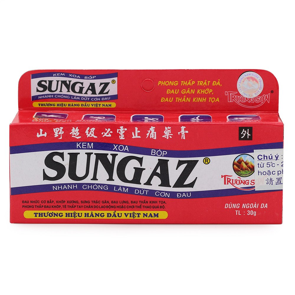 30g Vietnam Sungaz Rapid Pain Relief Yamano Relieve Pain Balm Analgesic Cream Rheumatoid Arthritis Bone Spurs Frozen Shoulde madamtick buy supplements canada
