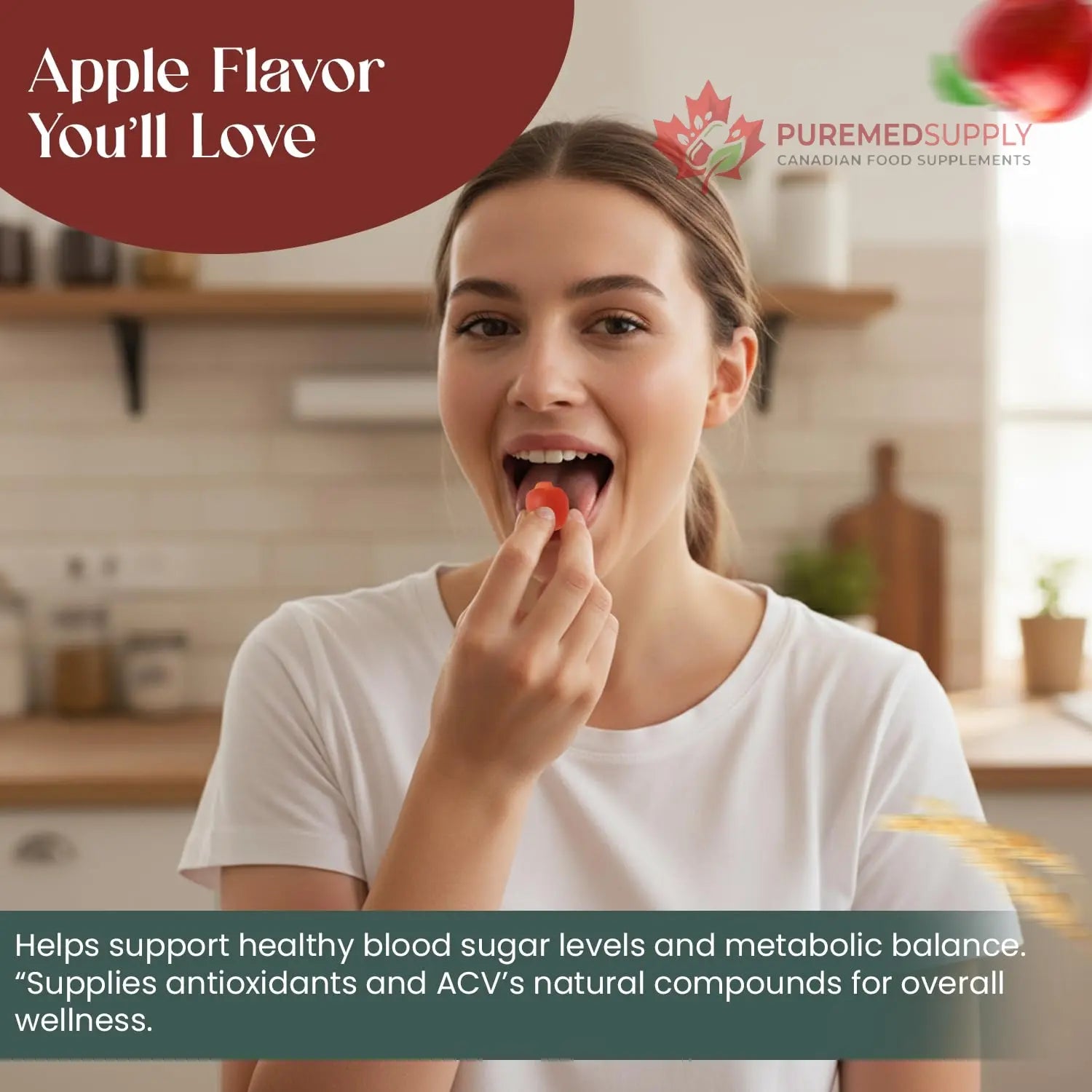 Everé ACV Glow Gummies – Apple Cider Vinegar with B12, B6, Iodine, Folate, Beetroot & Pomegranate – Daily Wellness Support for Energy & Balance The EverÉ Natural Alchemy buy supplements canada