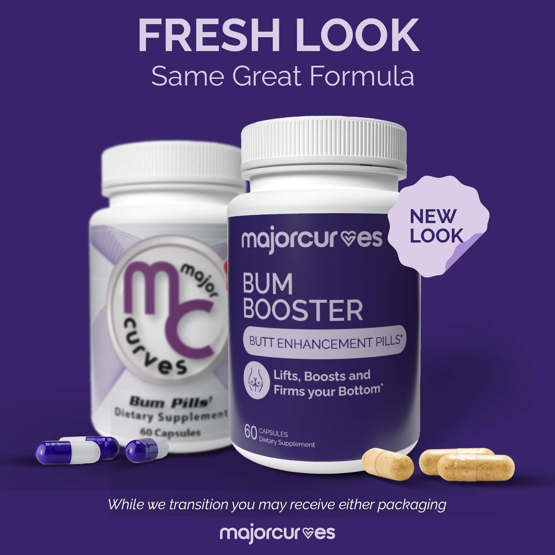 Major Curves Bum Booster Pills – Butt Enhancement for Women, Booty Growth Capsules for Bigger Bum, Curvier Hips and Glutes, Natural Brazilian Butt Lift Alternative with Fenugreek and Wild Yam Major Curves buy supplements canada