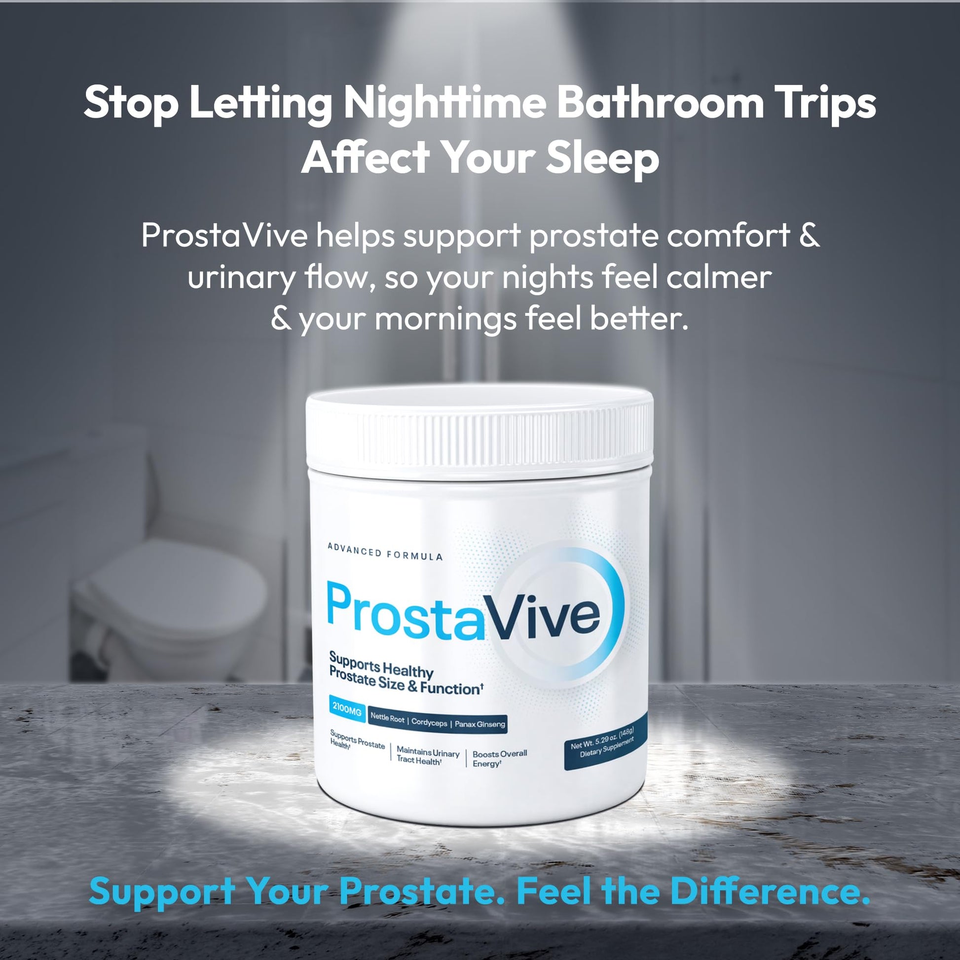 ProstaVive Advanced Prostate Support Formula - Complete Urinary & Bladder Health Supplement - Helps Promote Strong Flow & Emptying - Natural Powder - Gluten Free, Non-GMO ProstaVive buy supplements canada