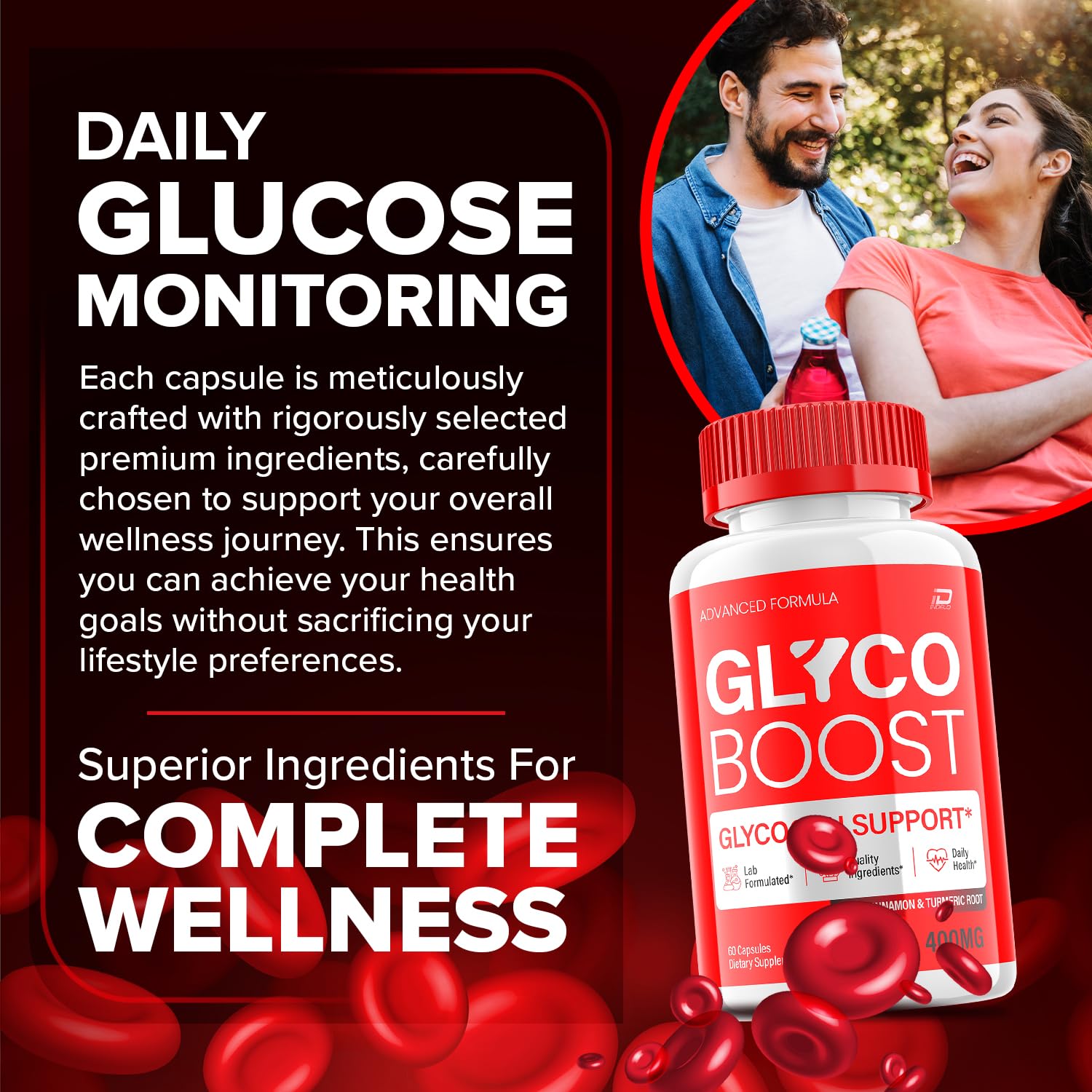 Glyco Boost Capsules – GlycoBoost Advanced Supplement, All Natural Formula to Maintain Healthy Levels, Maximum Strength Formula, Glyco Boost Pills Reviews (3 Pack - 180 Capsules) Indelo buy supplements canada