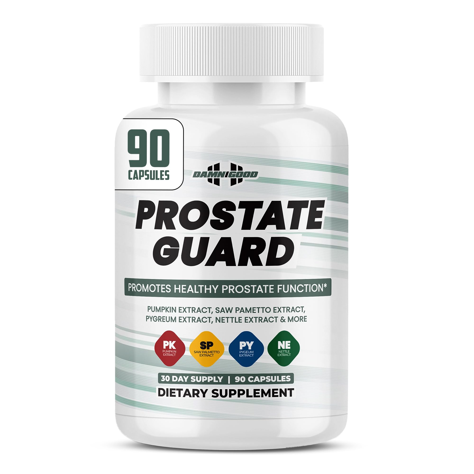 DAMN GOOD The Hodge Twins Prostate Guard - 90 Capsules Guard Vitality Complex – Comfort Blend for Nighttime Routine, Restful Rhythm - Men's Supplements for Health Supports Relaxation DAMN GOOD buy supplements canada
