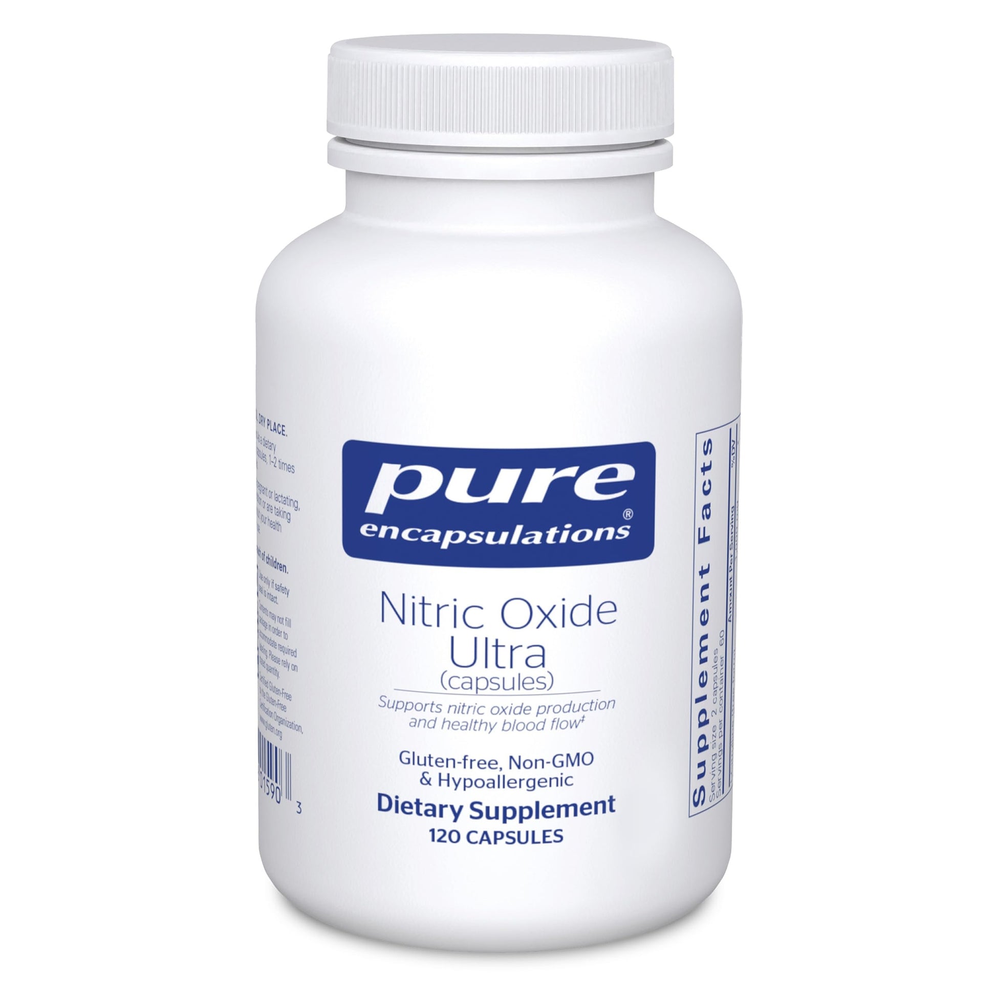 Pure Encapsulations Nitric Oxide Ultra (Capsules) - Supplement Supports Nitric Oxide Production, Healthy Blood Flow & Vascular Health - with L-Citrulline & CranLoad Cranberry Extract - 120 Capsules Pure Encapsulations buy supplements canada