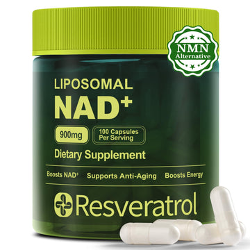 BOSNETHUINH NAD+ Supplement, NAD Nicotinamide Riboside Resveratrol, Liposomal NAD - NMNH Supplement Alternative for Anti-Aging, Mental Clarity & Cellular Energy 100 Capsules BOSNETHUINH buy supplements canada