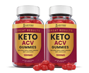 Justified Laboratories (2 Pack) Great Results Keto ACV Gummies 1000MG Justified Laboratories buy supplements canada