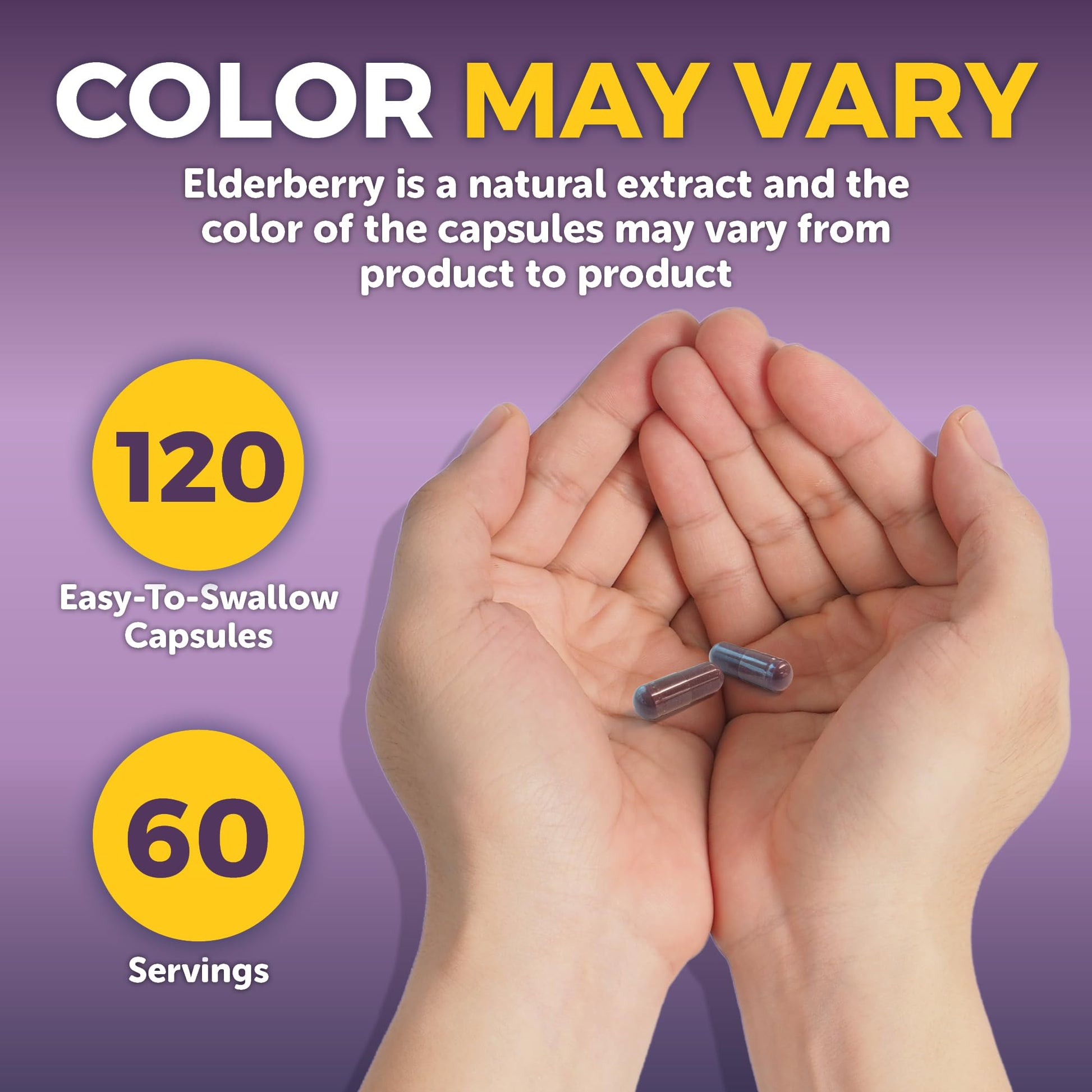 Viva Naturals Elderberry with Vitamin C and Zinc for Adults - 5 in 1 Sambucus Black Elderberry Capsules with Vitamin D3 5000 IU Immunity Supplement Viva Naturals buy supplements canada