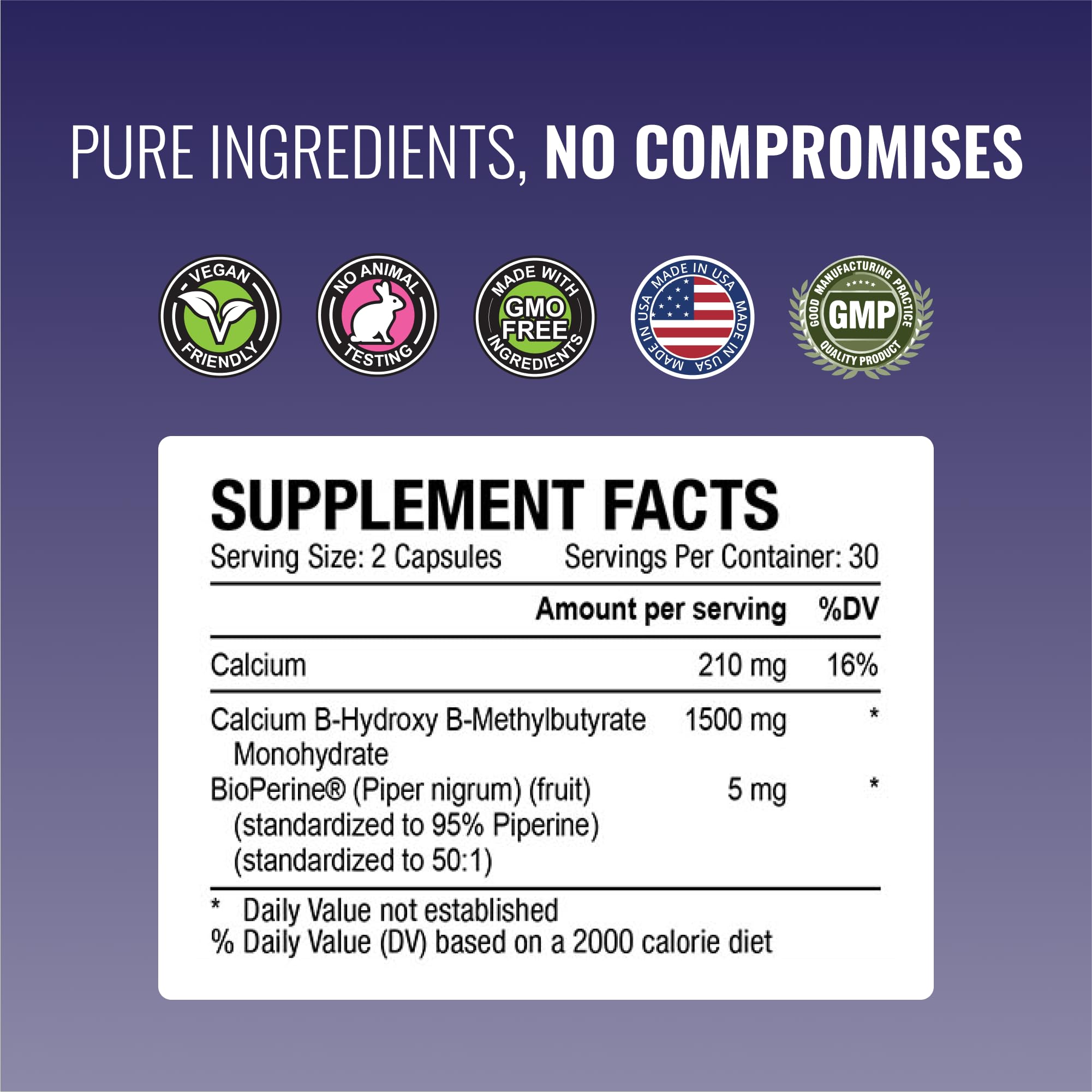 Approved Science HMB - 1500mg High Potency HMB Supplement with Calcium & BioPerine for Absorption - Muscle Health & Exercise Performance - 60 Vegan Capsules - Pack of 3 Approved Science buy supplements canada