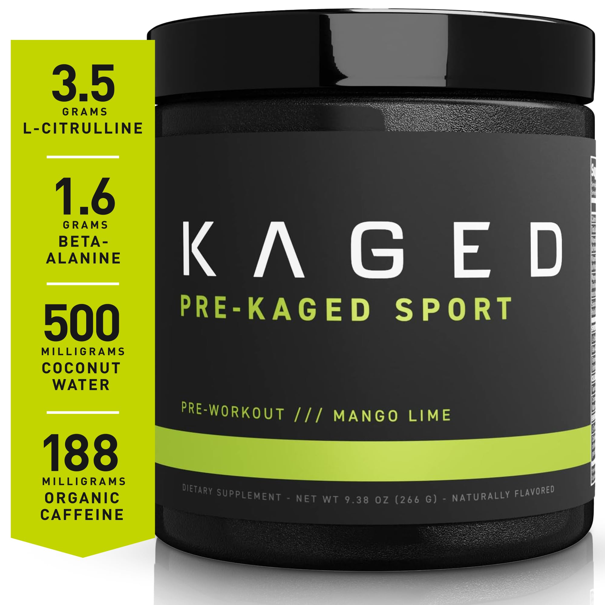 Kaged Athletic Sport Pre Workout Powder | Mango Lime | Energy Supplement for Endurance Kaged buy supplements canada