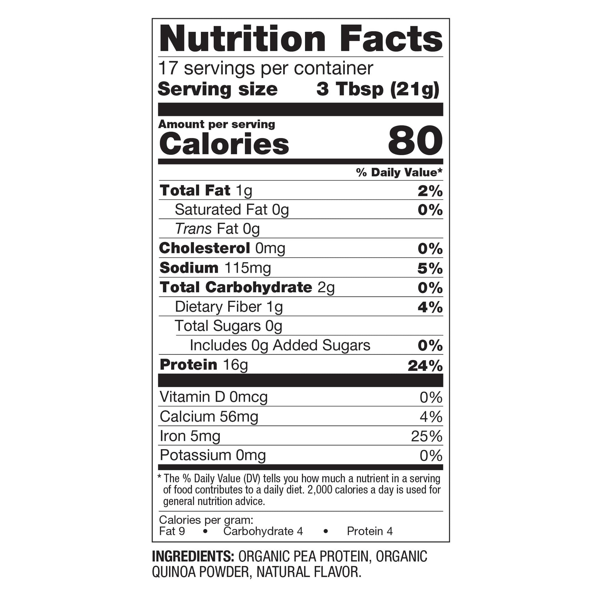 BetterBody Foods Organic Plant Based Protein Powder, 16g of Protein 24% DV, Vegan, Low Net Carbs, Gluten Free, Dairy Free, No Sugar Added, Soy Free, Non-GMO, 12.7 Ounces BetterBody Foods buy supplements canada