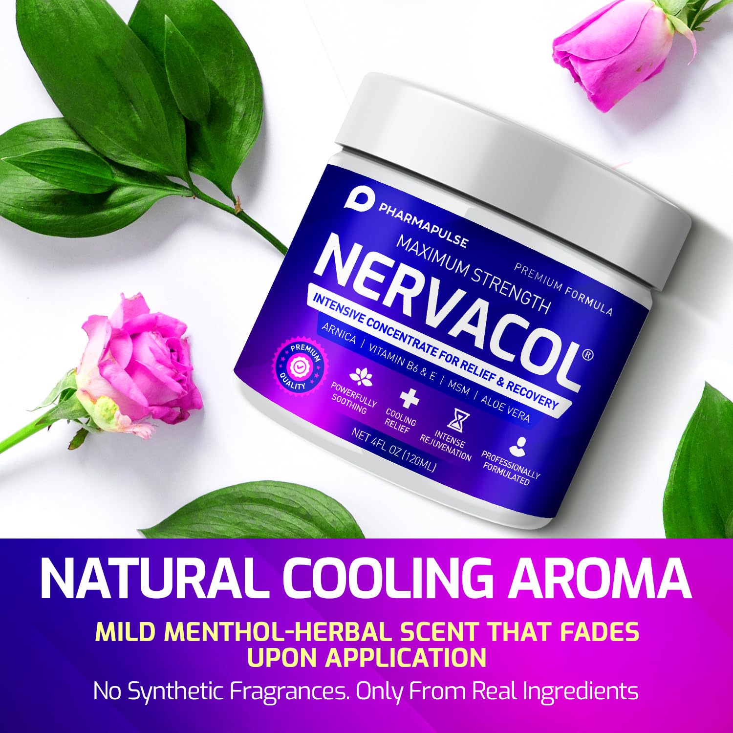Pharmapulse Neuropathy Nerve Therapy & Relief Cream - Maximum Strength Relief Cream for Foot, Hands, Legs, Toes Includes Alpha Lipoic Acid, Arnica, Vitamin B6, Aloe Vera, MSM - Effective Soothing 4oz Pharmapulse buy supplements canada