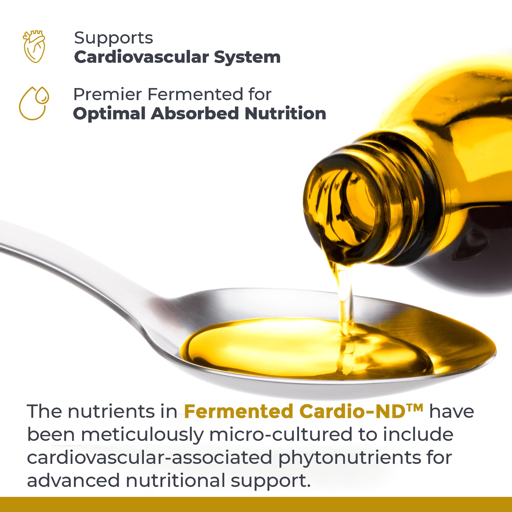 Premier Research Labs Fermented Cardio-ND - Cardio Heart Health, Cardio Support Liquid Fermented in Probiotics for Women, Men, Adults, Supports Heart Health with Hawthorne Berry - 8 fl oz Bottle Premier Research Labs buy supplements canada