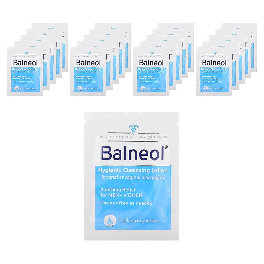 Balneol Hygienic Cleansing Lotion Packets, 20 Count Balneol buy supplements canada