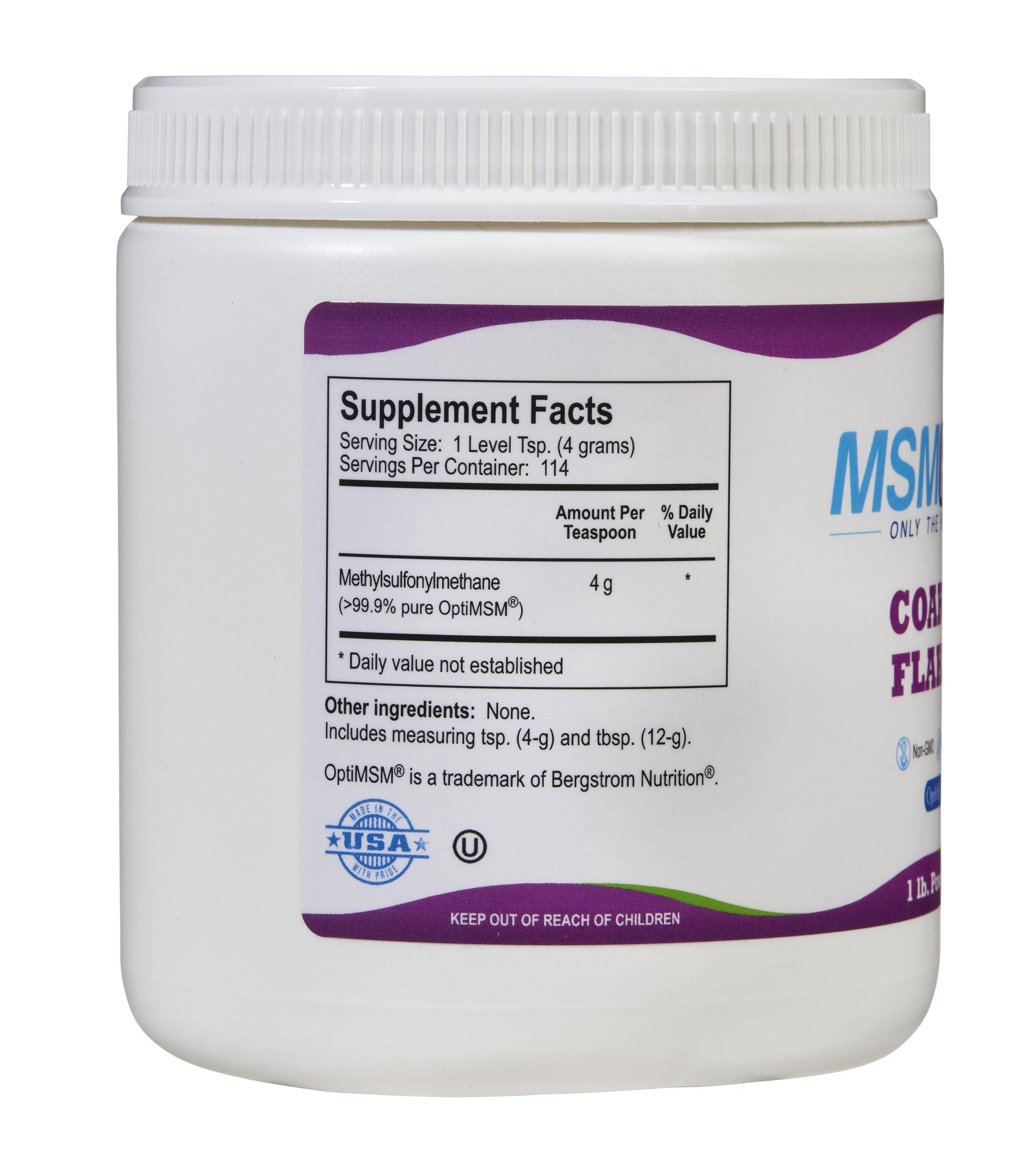 KALA HEALTH MSMPure Coarse Flakes 1lb and Muscle & Joint Cream 2oz Bundle KALA HEALTH buy supplements canada