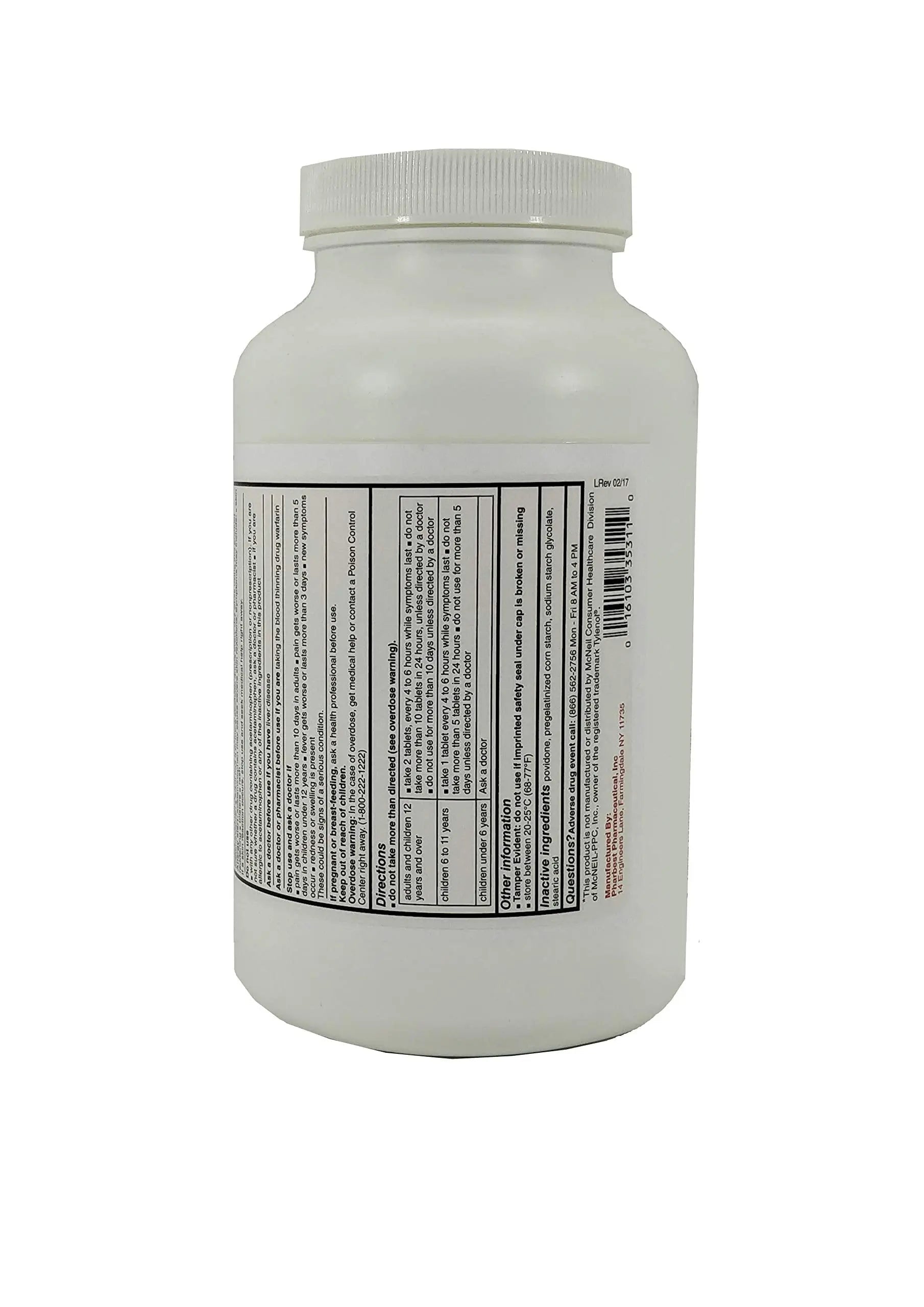 Pharbest Acetaminophen 325 mg 1000 Count Tablets Harbest buy supplements canada