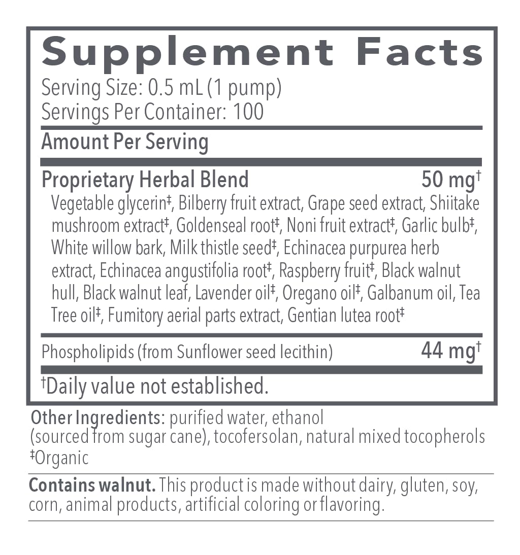 Biocidin LSF for Gut Cleanse Detox & Biofilm Defense Support - Potent, Broad-Spectrum Liposomal Formula for Rapid Absorption - Promote Gut Health, Microbial Balance & Mental Clarity (1.7 Fl Oz) Bio-Botanical Research buy supplements canada