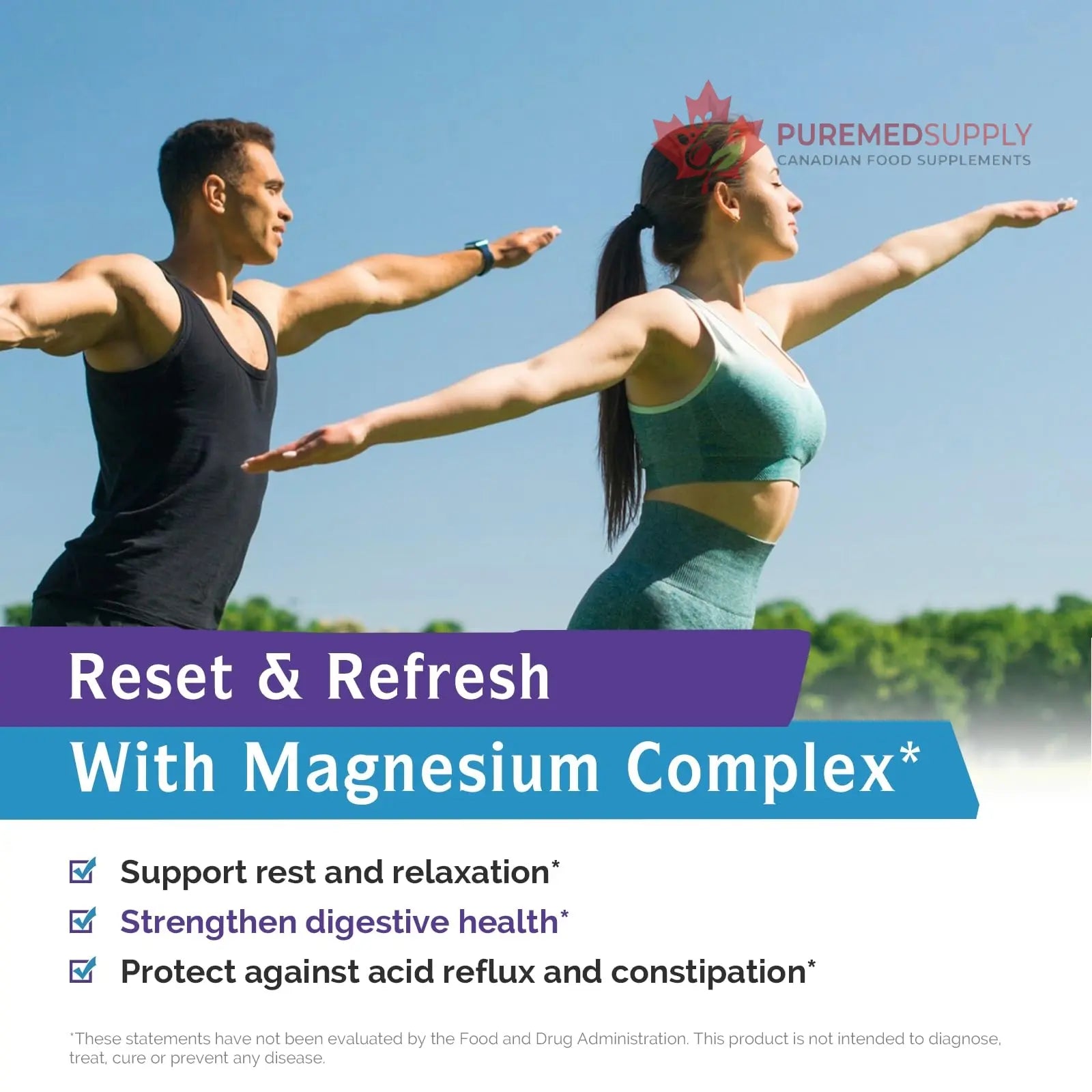 Innate Vitality Magnesium Complex 6-in-1, 1160mg Per Serving, Rest & Digestion, Magnesium Glycinate & Citrate, High Absorption, 120 Vegan Capsules Innate Vitality buy supplements canada