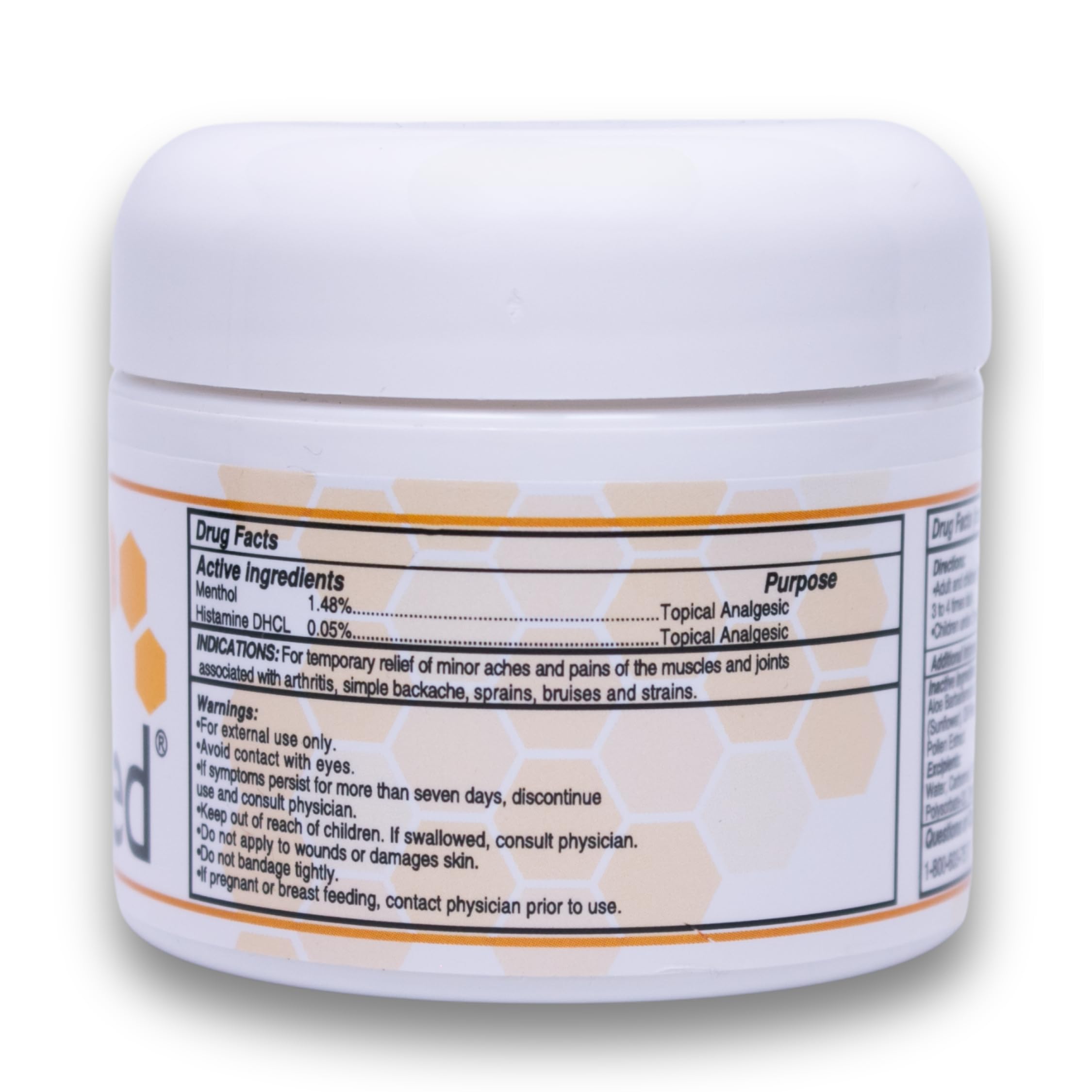 ABEE MED Extra Strength Joint & Muscle Relief Cream – Menthol Cooling & Warming Formula with Bee Pollen, Aloe & Chamomile – Fast-Absorbing Comfort Cream for Back, Knees & Muscles – 2 oz ABEE MED buy supplements canada
