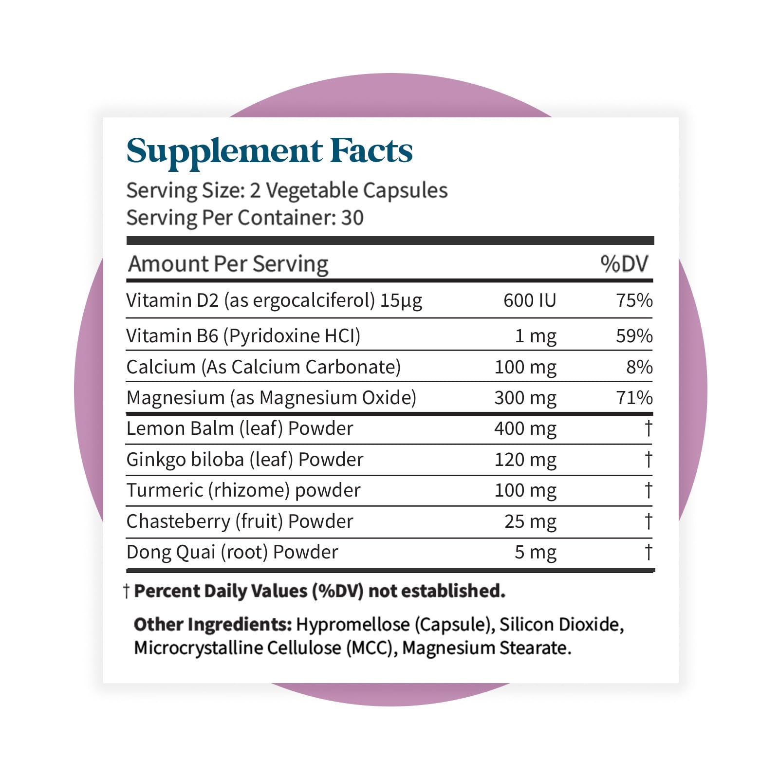 Pattern Wellness PMS Complex – Monthly Cycle Wellness Support – with Vitamin B6, Magnesium & Herbal Extracts – 60 Vegan Capsules Pattern Wellness buy supplements canada