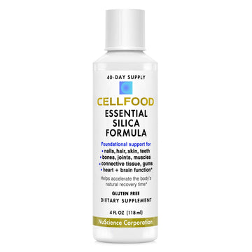 Cellfood Essential Silica Anti-Aging Formula, 4 fl oz - Supports Healthy Bones, Joints, Hair Cellfood buy supplements canada