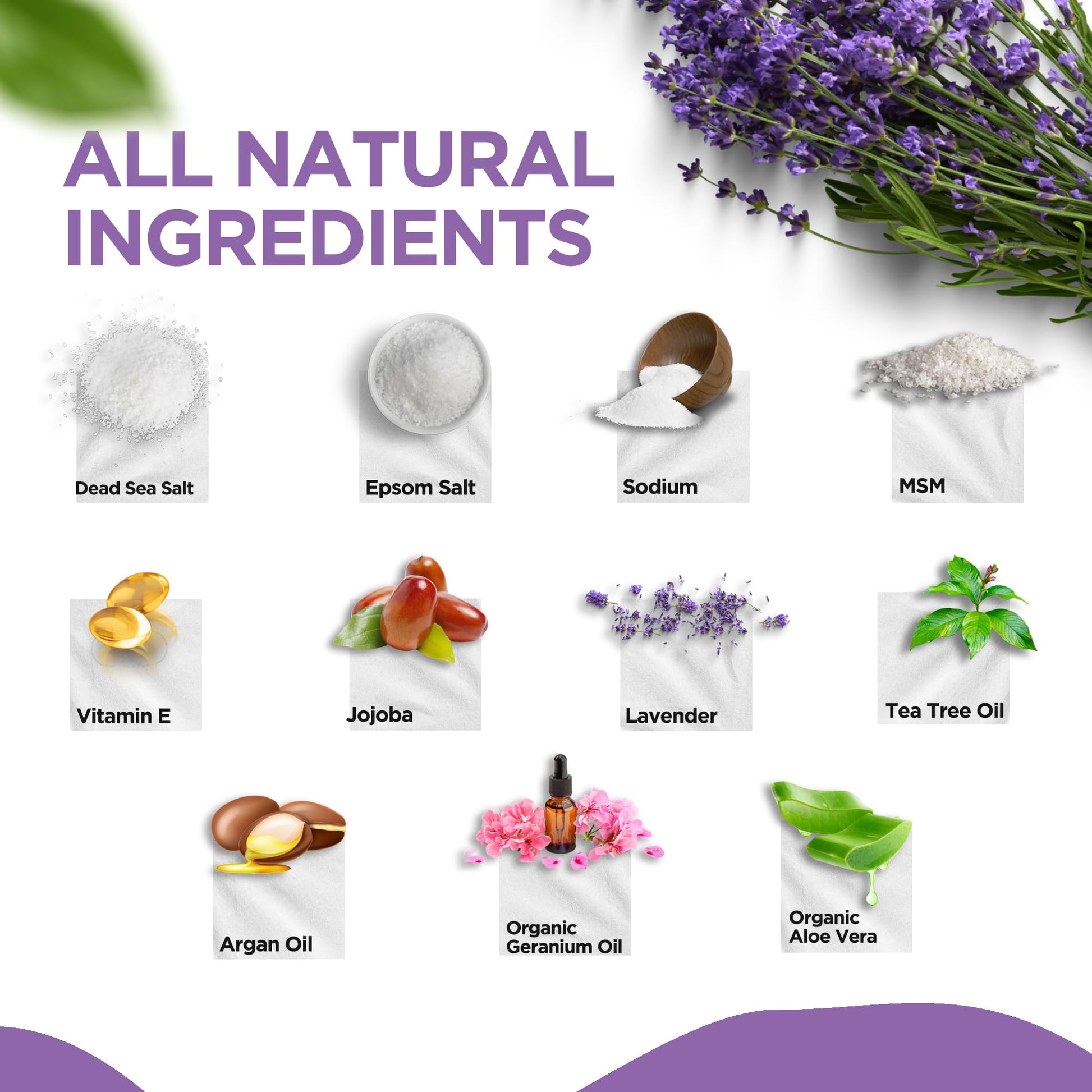 Calming Lavender Foot Soak with Epsom Salt, Made in USA, Foot Soak Soothes Sore Tired DAILY REMEDY buy supplements canada