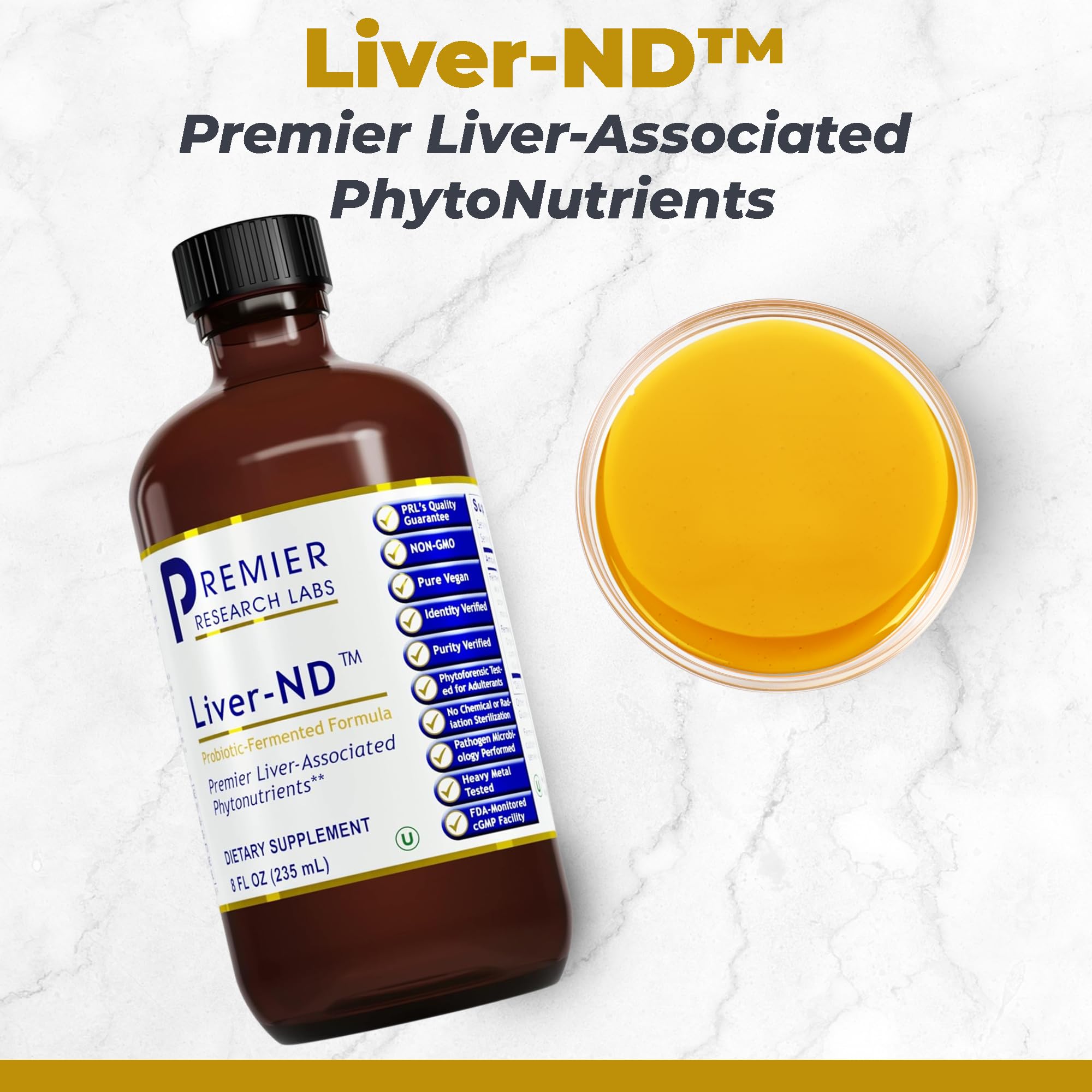 Premier Research Labs Liver-ND - Liver Cleanse, Milk Thistle Extract, Milk Thistle Liquid Drops, Tincture Supplement Fermented with Probiotics, with Antioxidants, Turmeric, 8 Fl Oz Bottle Premier Research Labs buy supplements canada