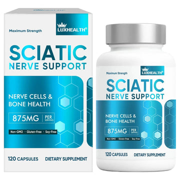 Sciatic Nerve Support Supplement, 120 Capsules Nerve Savior for Neuropathy, Premium Formula with Natural Botanical & Vitamin Complex Vivaherbal buy supplements canada