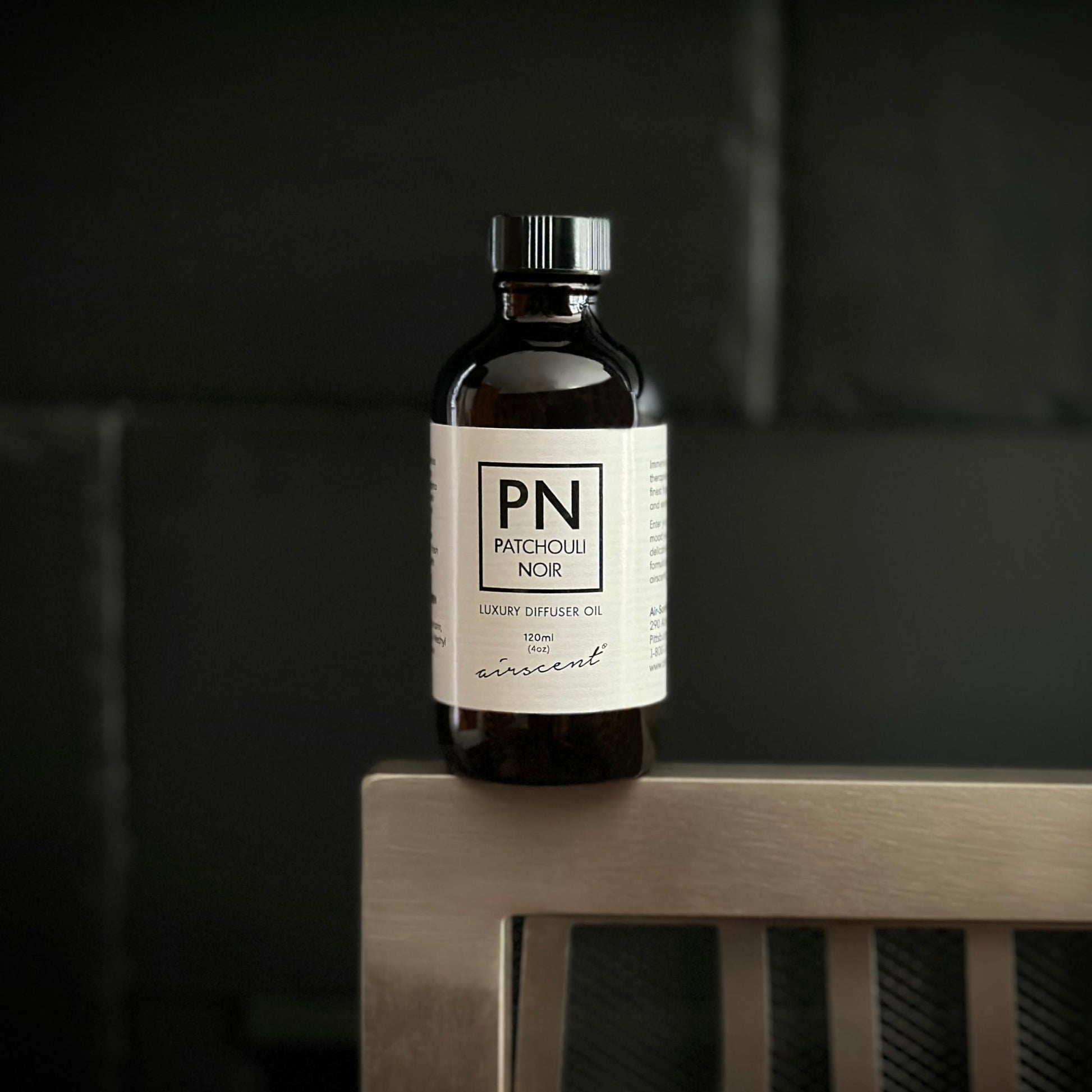 Patchouli Noir Diﬀuser Oil - Air-Scent Aroma and Essential Oil Blend - 120 Milliliter (4 ﬂ oz) Bottle Air-Scent buy supplements canada