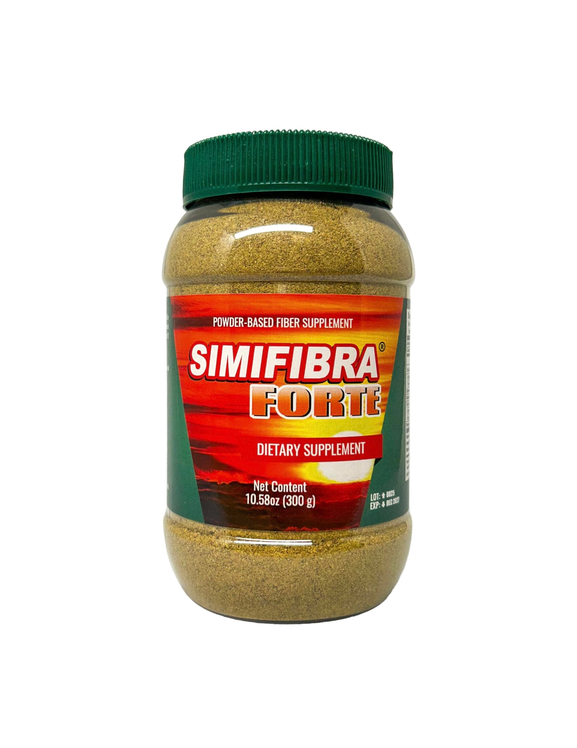 Simifibra Forte MX Dietary Fiber Supplement Powder 300g - Supports Digestive Health and Weight Management | Suplemento de Fibra Dietética en Polvo, 300g SIMIFIBRA FORTE buy supplements canada