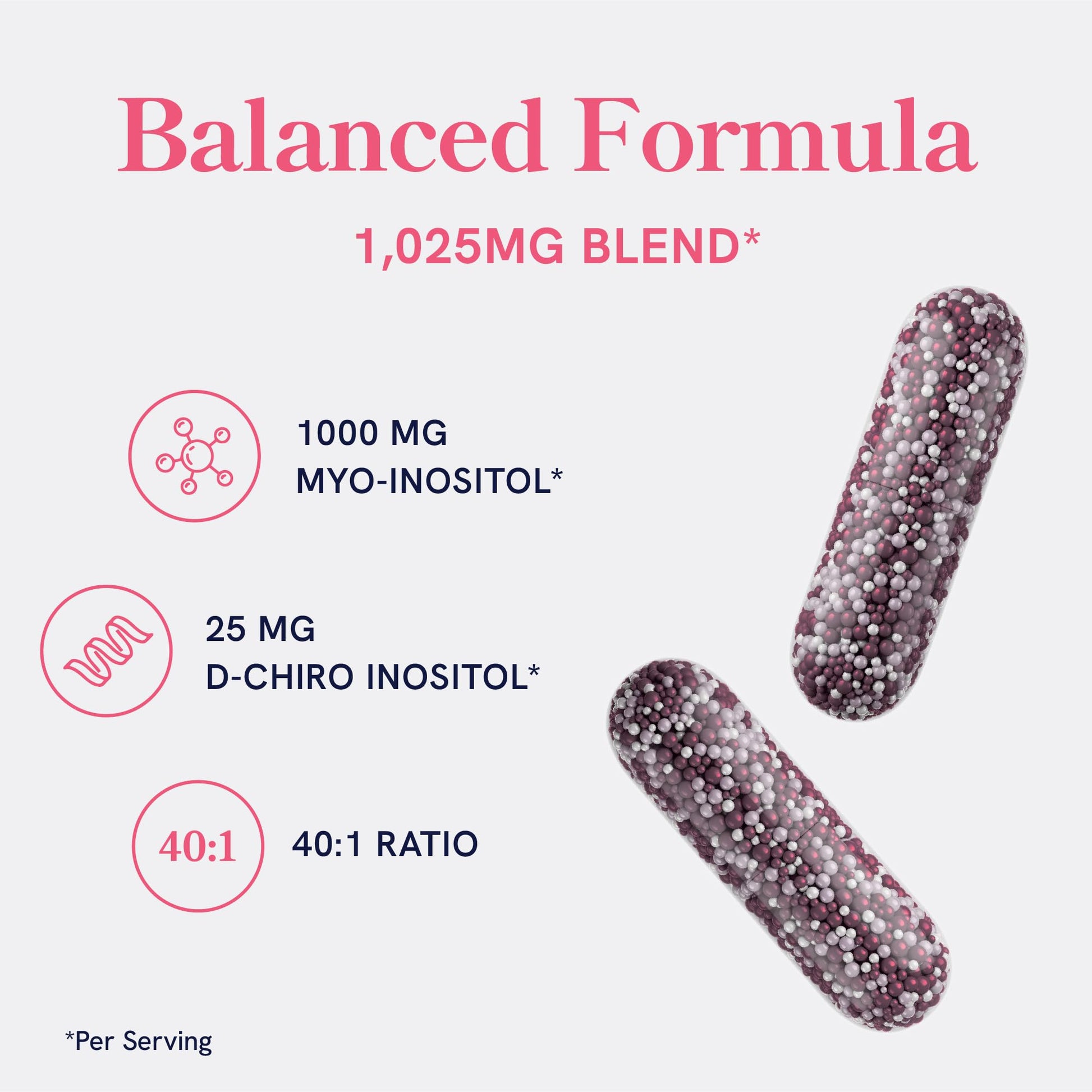 Myo-Inositol & D-Chiro Inositol for Hormone Balance for Women | Microbeadlets to Regulate Menstrual Cycle & Support Ovarian Health | 40:1 Ratio Myo & D Chiro | Non-GMO | 120 Ct (1 Month Supply) SMNutrition buy supplements canada