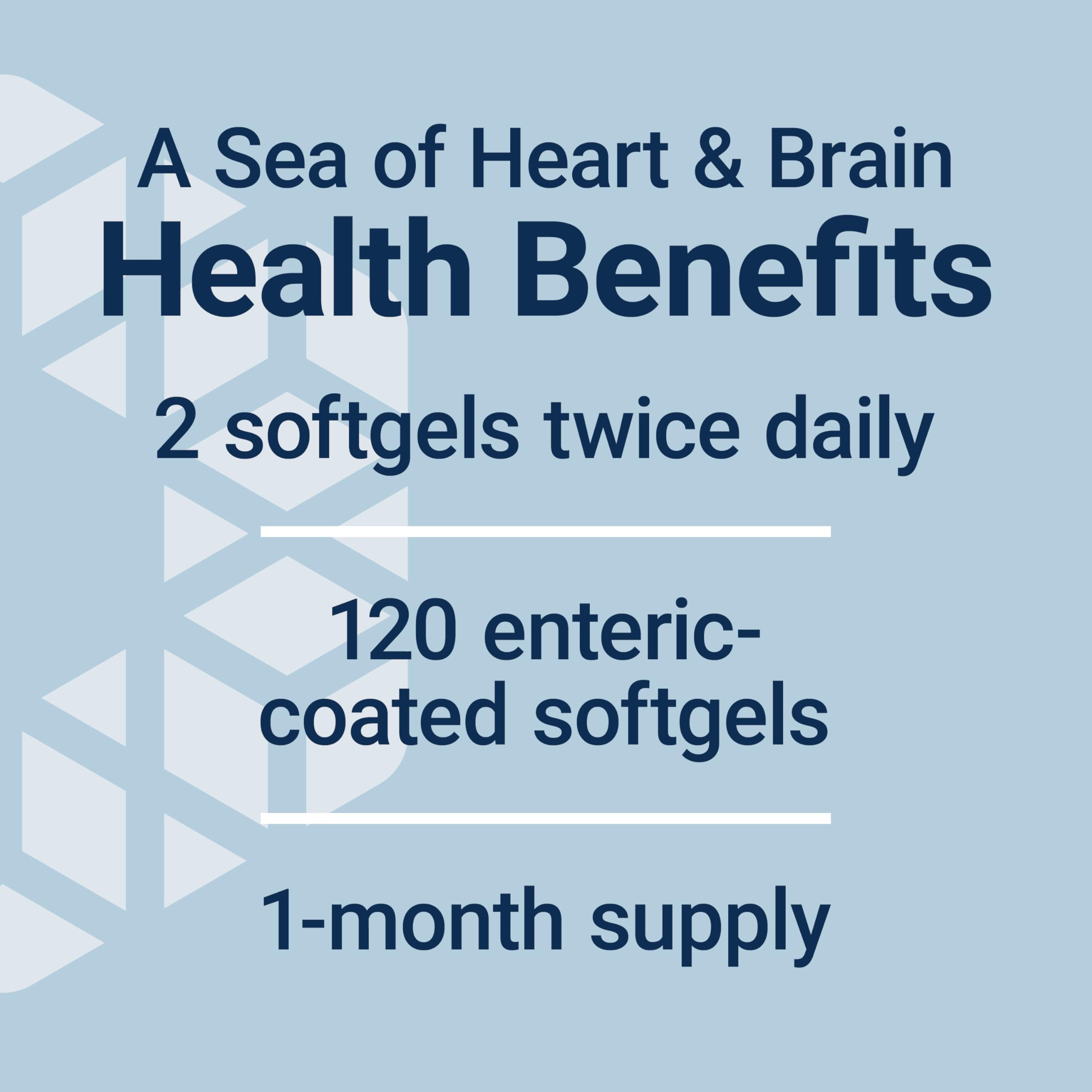 Life Extension Super Omega-3 EPA/DHA Fish Oil, Sesame Lignans & Olive Extract – Heart Health, Brain Health, Inflammation Health Support, Gluten-Free, Enteric-Coated, Non-GMO, 120 Softgels Life Extension buy supplements canada