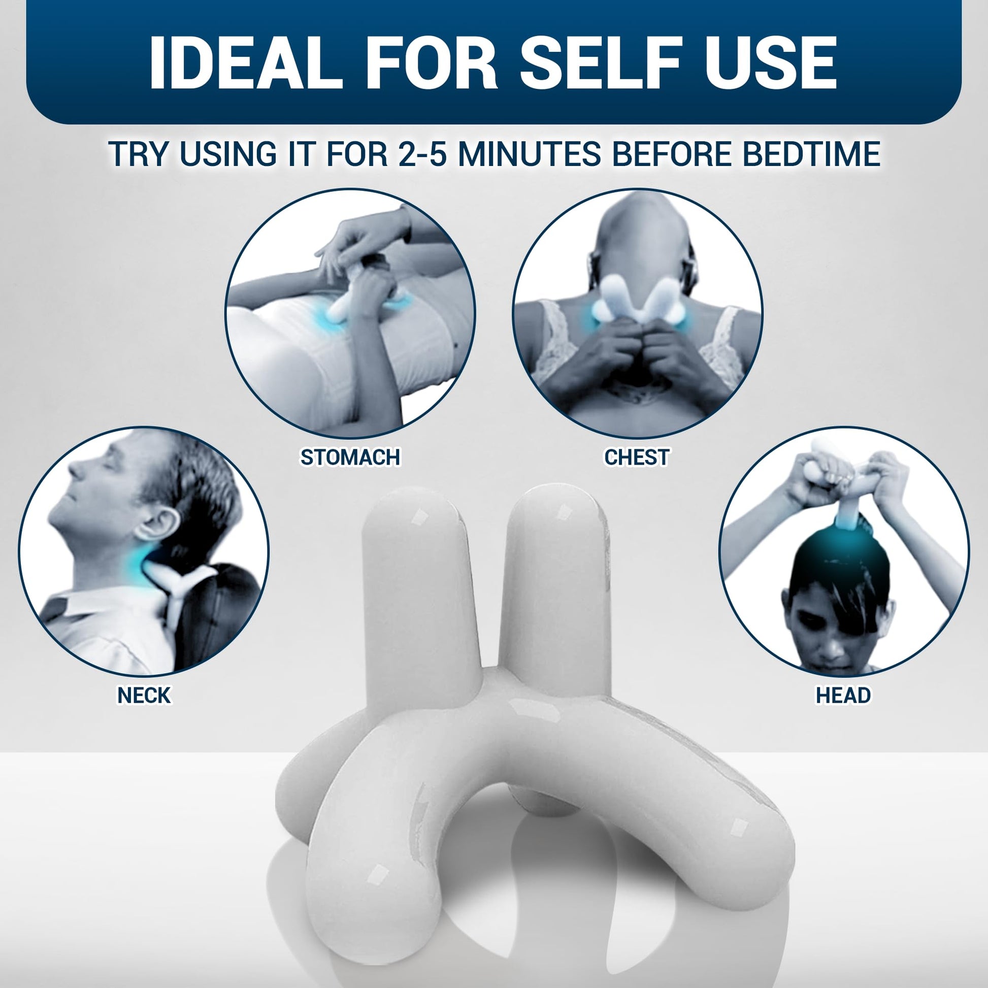 Dr. Berg’s Self-Massage Tool, Best for Back Pain Relief, Handheld Neck and Lower Back Dr. Berg Nutritionals buy supplements canada