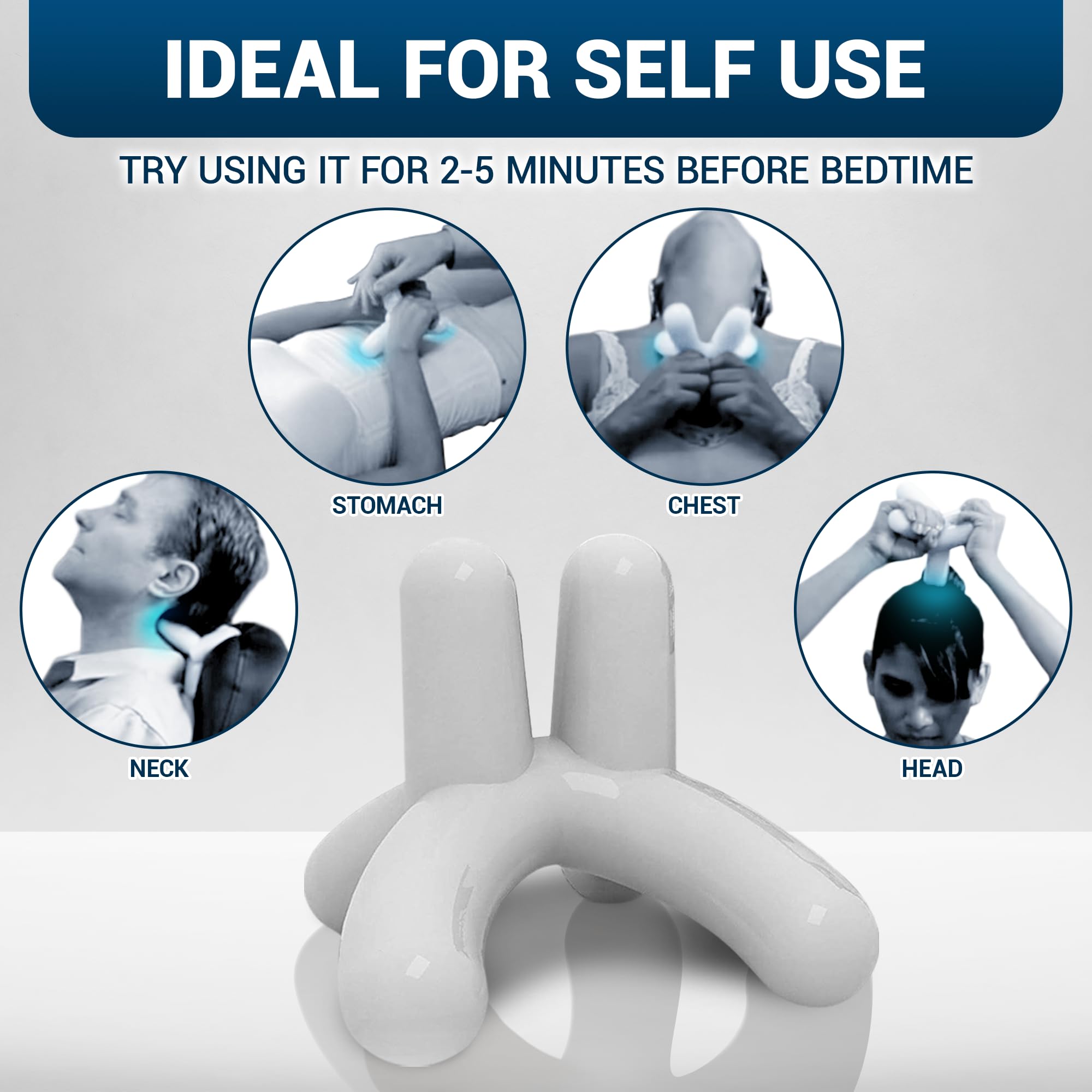 Dr. Berg’s Self-Massage Tool, Best for Back Pain Relief, Handheld Neck and Lower Back Dr. Berg Nutritionals buy supplements canada