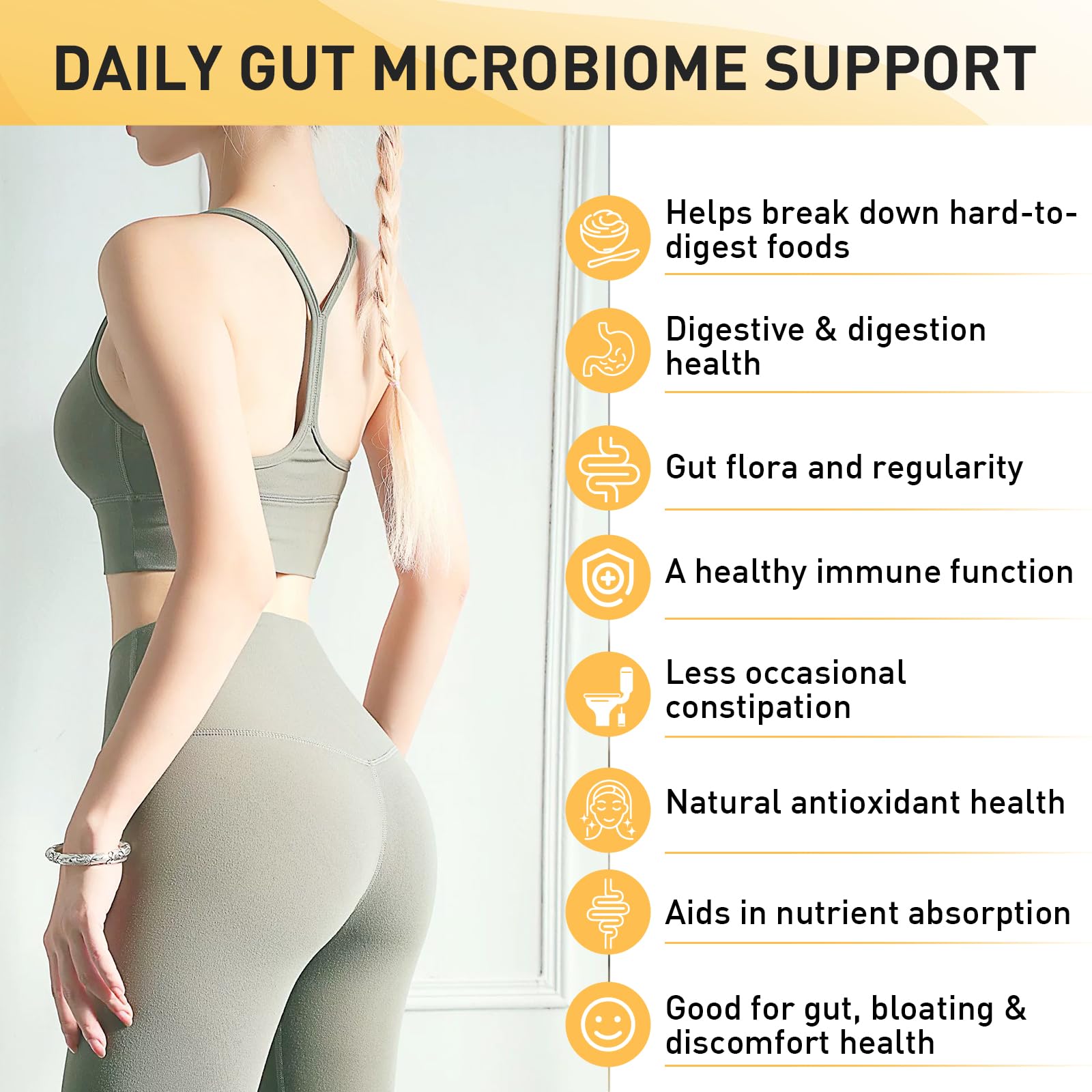Probiotics for Women & Men, 300 Billion CFU 11 Strains, Probiotic with Organic Herbal GOGOSATIS buy supplements canada