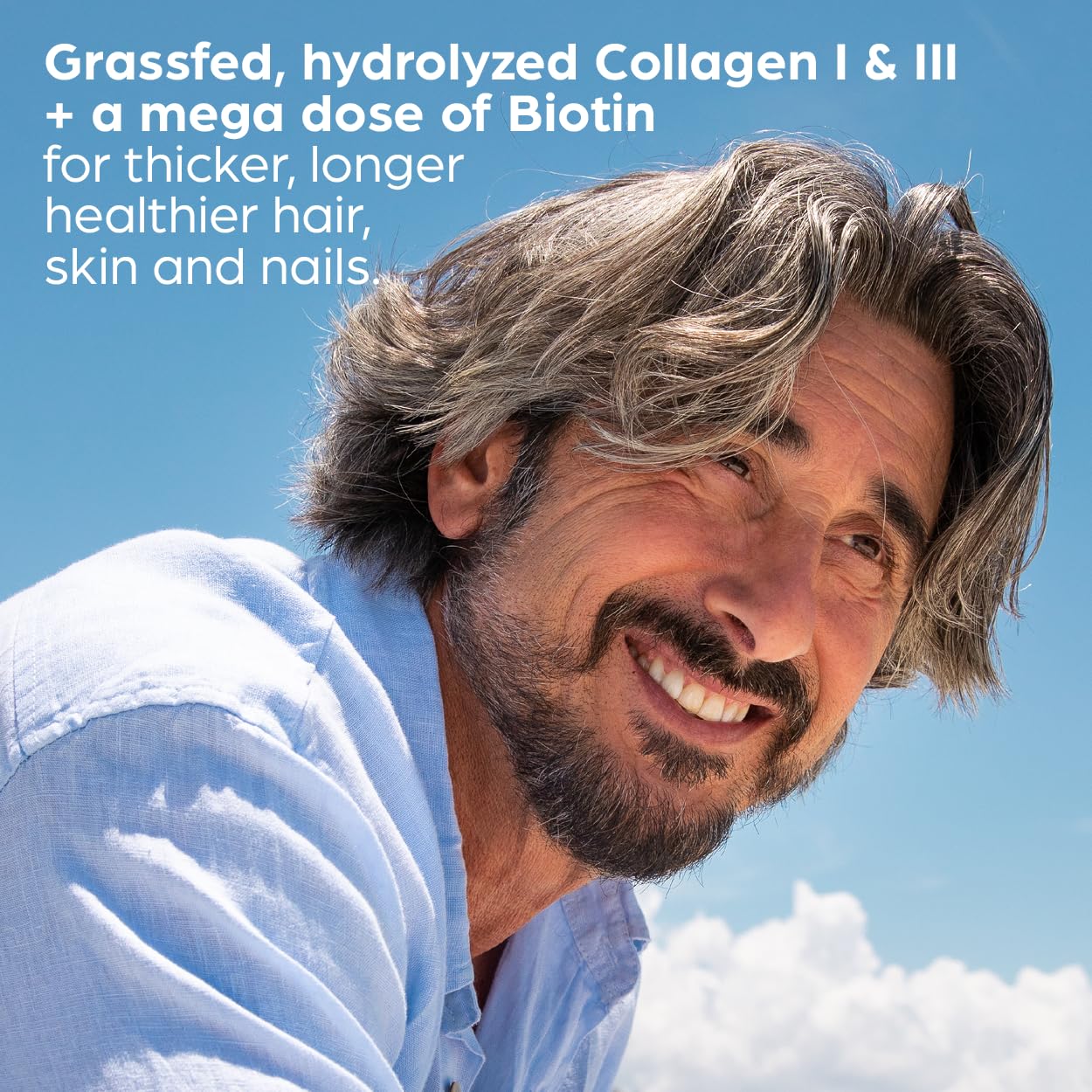 Flip My Life Collagen Peptides + Biotin, Hyaluronic Acid & Vitamin C - For Hair, Skin, Nails - Gut Health/Joint Support - Ageless Beauty Blend Supplement Powder for Men/Women - 9g Protein—26 Servings Flip My Life buy supplements canada