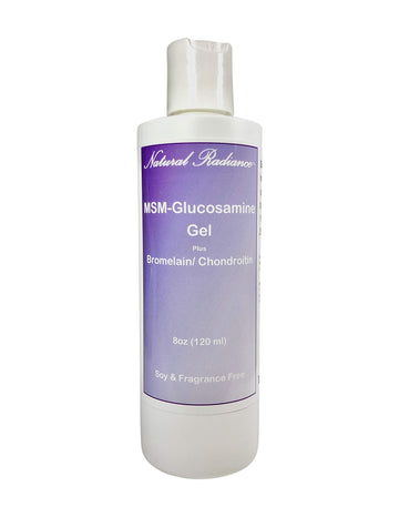 Natural Radiance MSM Plus - Glucosamine Bromelain and Chrondroitin 8 oz. Bottle - Oderless Natural Radiance buy supplements canada