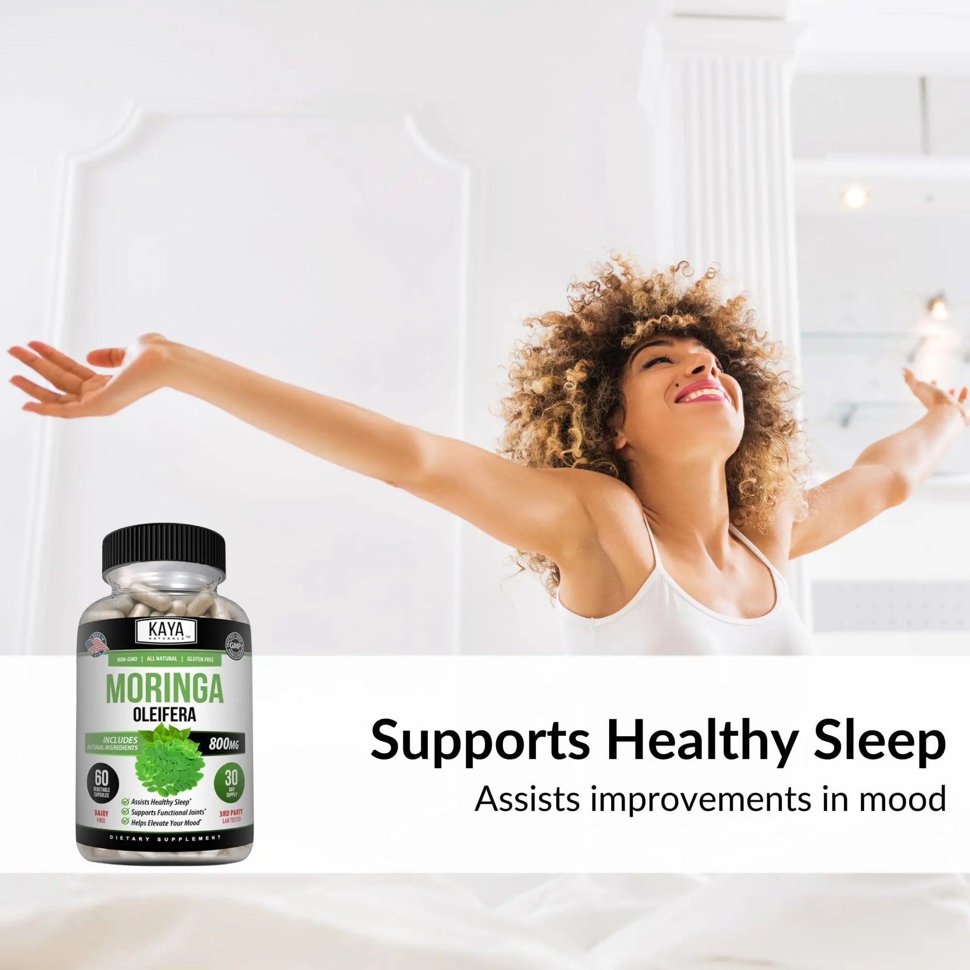 Kaya Naturals Moringa Leaf Extract - Complete Greens Superfood Supplement - Pure Miracle Tree Moringa - Boost Energy Naturally Kaya Naturals buy supplements canada