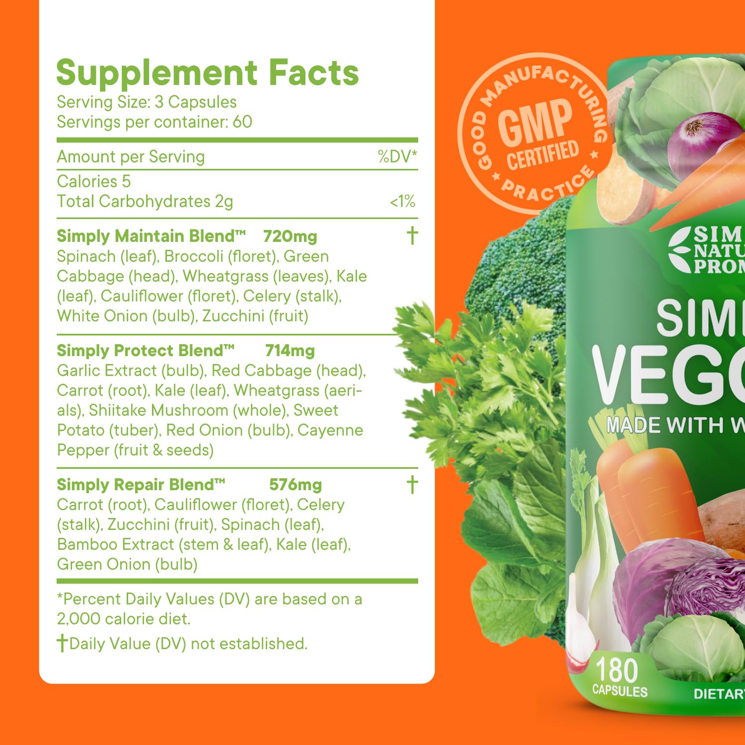 Simply Nature's Promise - Packed with Over 40 Different Fruits & Vegetables Simply Nature's Promise buy supplements canada