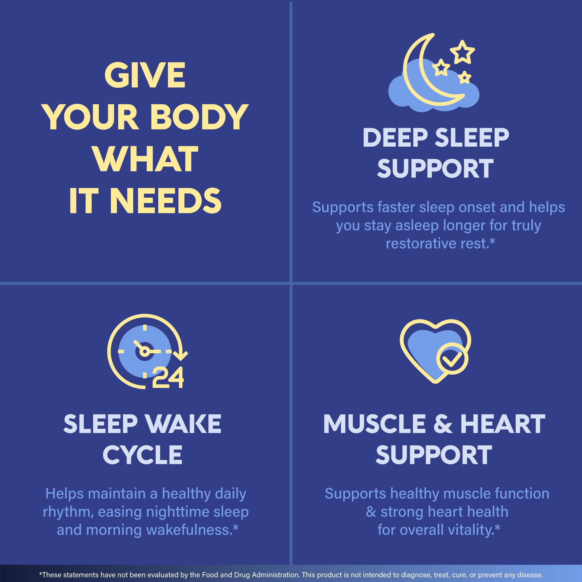 Magnesium Glycinate - Sleep & Relaxation Support - Extra Strength Glycinate, Glycine & Taurine 1500 mg - Magnesium Supplement for Women & Men - Chelated & High Absorption - Made in USA - 120 Capsules NUTRAHARMONY buy supplements canada
