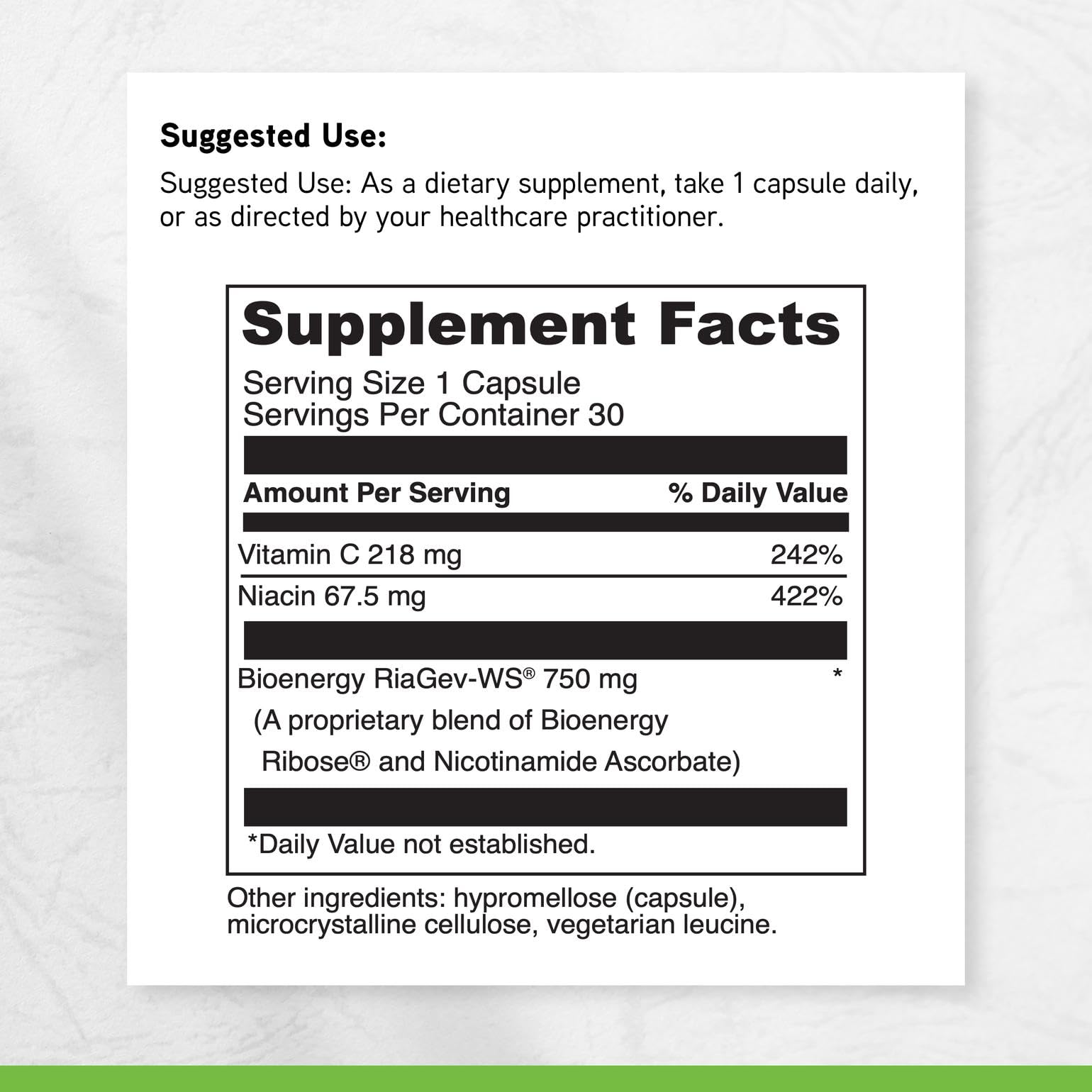 DAVINCI Labs NAD+ Activate - NAD Supplement with Vitamin C & Niacin - Helps Support Brain Health, Cellular Energy & More* - Vegetarian, Gluten-Free & Soy-Free - 30 Capsules DAVINCI buy supplements canada