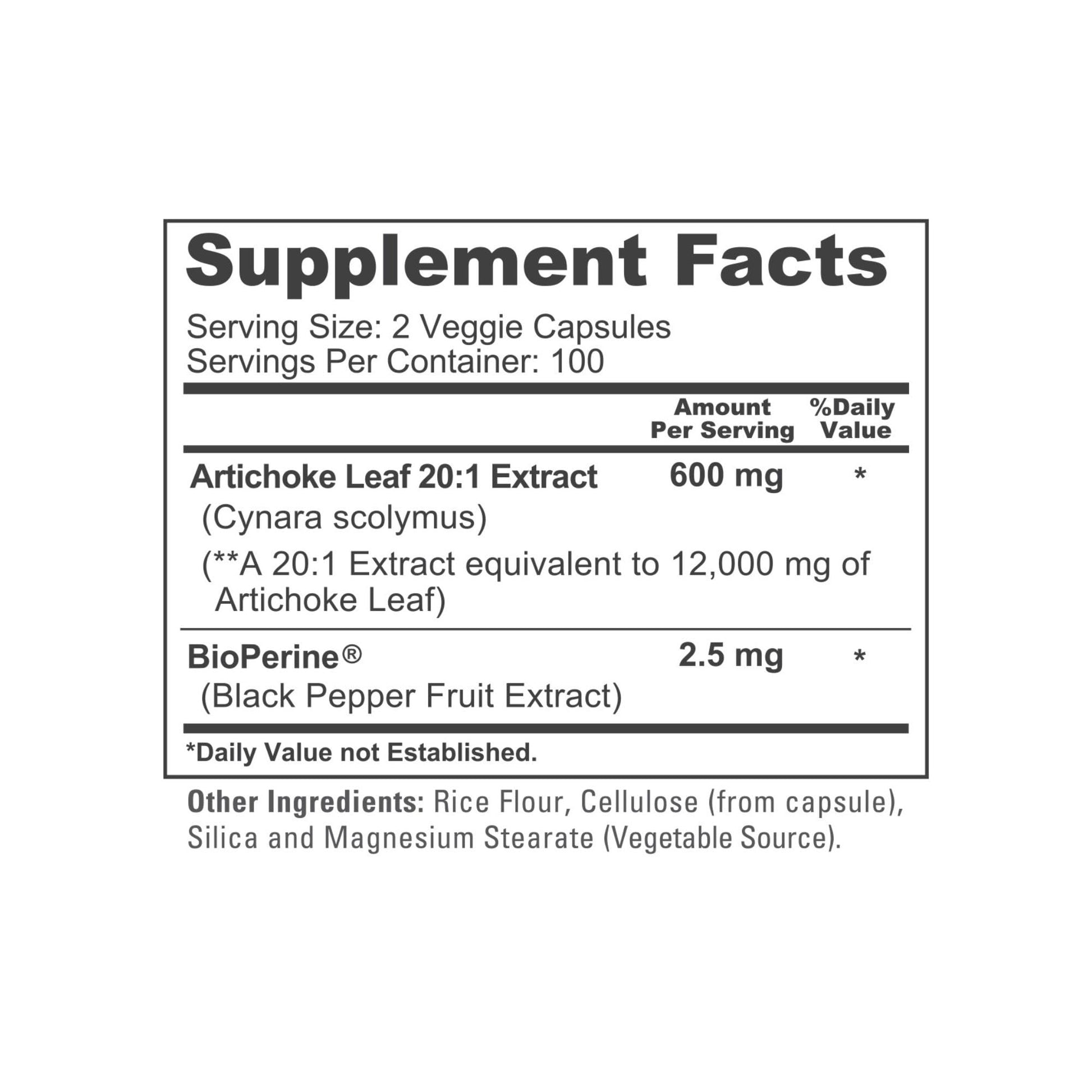 NusaPure Artichoke 20:1 Extract, 600 mg Equivalent to 12,000mg 200 Veggie caps (Non-GMO, Gluten Free) NusaPure buy supplements canada