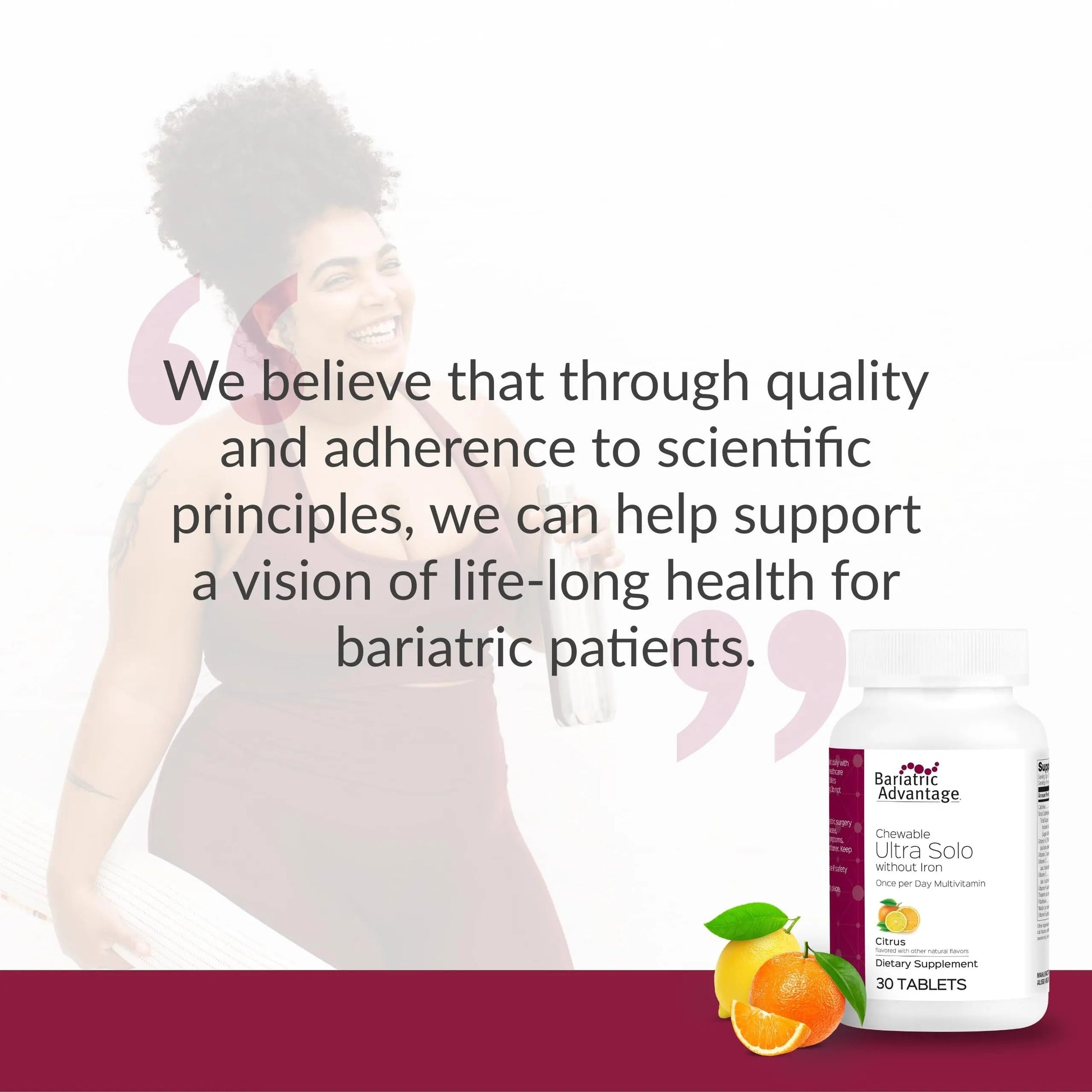 Bariatric Advantage Chewable Ultra Solo Without Iron - Once-Per-Day Daily Multivitamin - for Bariatric Surgery Patients Bariatric Advantage buy supplements canada