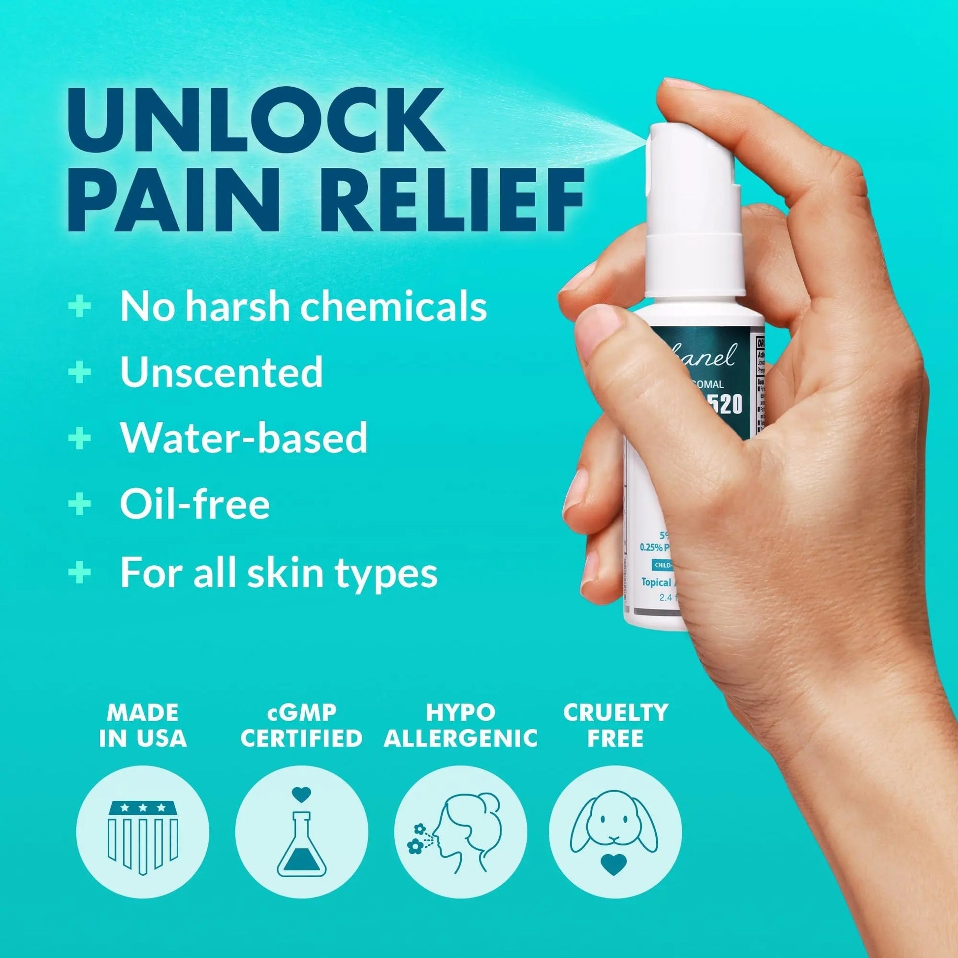 Ebanel 5% Lidocaine Spray Pain Relief Numb520 Burn Itch Relief Numbing Spray for Skin, Topical Anesthetic Postpartum Hemorrhoid Treatment with Phenylephrine for Local and Anorectal Uses EBANEL LABORATORIES buy supplements canada