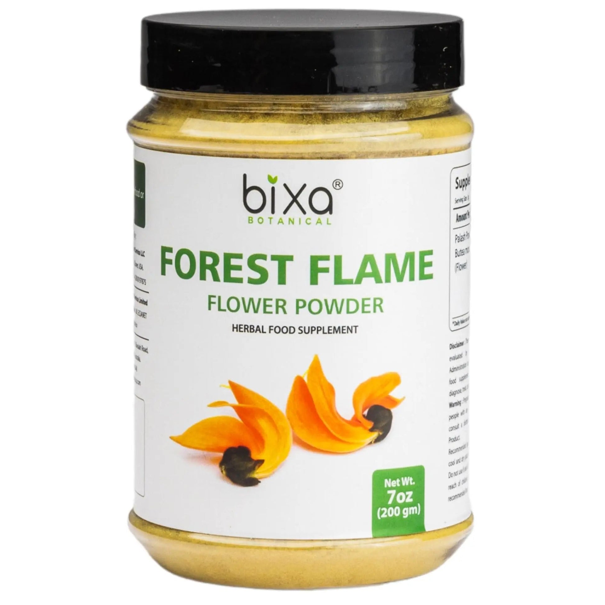 bixa BOTANICAL Forest Flame Tree Powder (Palash/Butea Monosperma), Herbal Natural Supplement for Men and Women | 7 Oz (200g) bixa BOTANICAL buy supplements canada