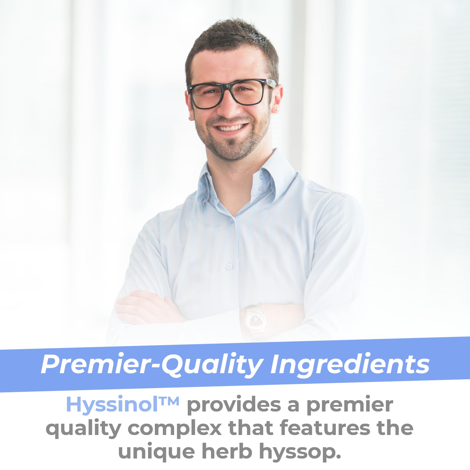 Premier Research Labs Hyssinol - Hyssop Herb, Hyssop Capsules, Wellness Pills with Organic Hyssop Dry Herb, Dietary Supplement with Green Tea, Antioxidant Support - 60 Vegetarian Capsules Premier Research Labs buy supplements canada