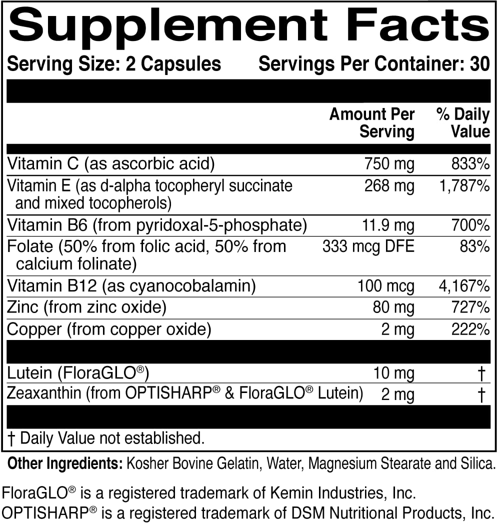 ScienceBased Health MacularProtect AREDS 2 Formula – Eye Health Vitamin & Mineral Supplement with Lutein, Zeaxanthin & B Vitamins for Macular & Vision Support – 60 Capsules ScienceBased Health buy supplements canada