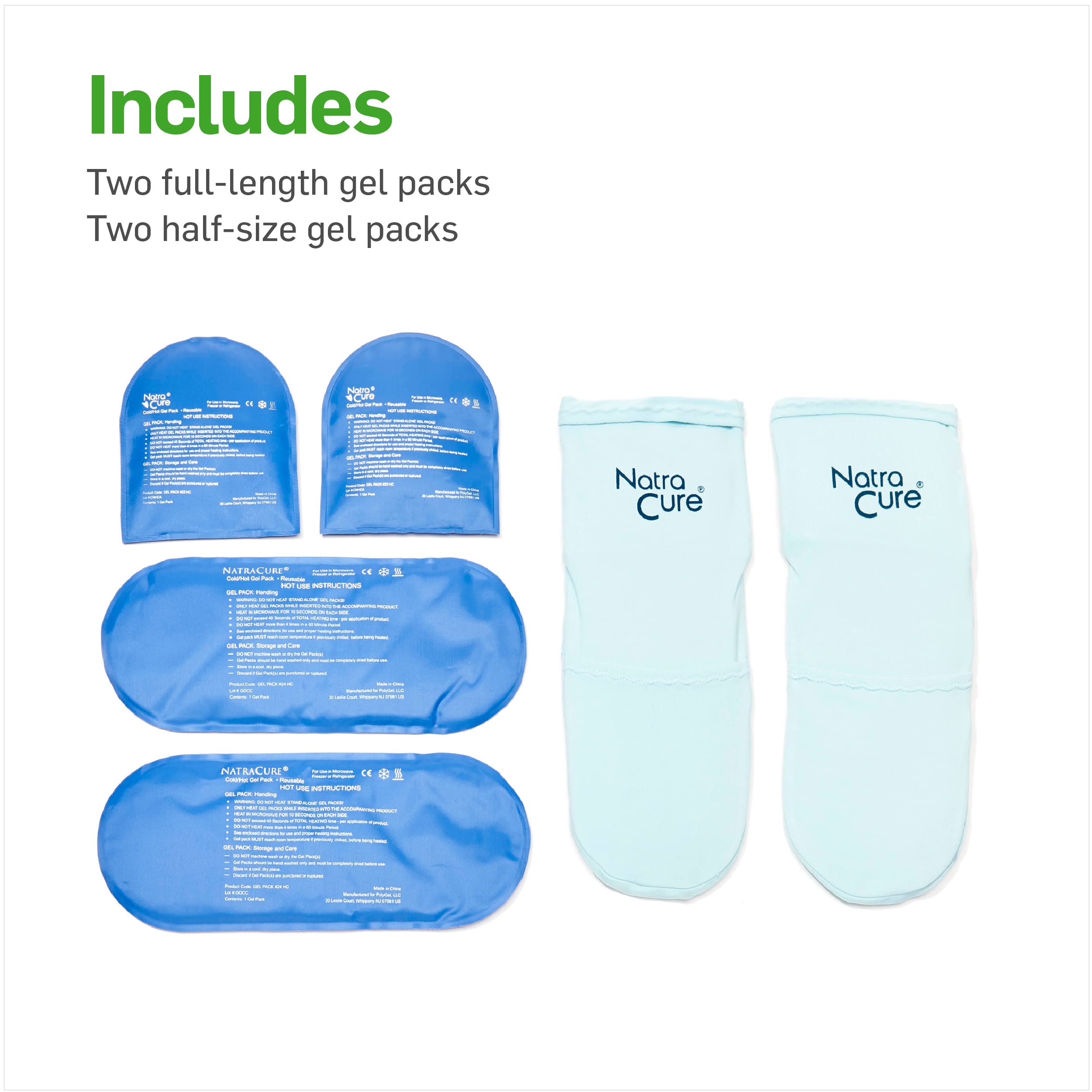 NatraCure Cold Therapy Socks - Reusable Gel Ice Frozen Slippers for Feet NatraCure buy supplements canada
